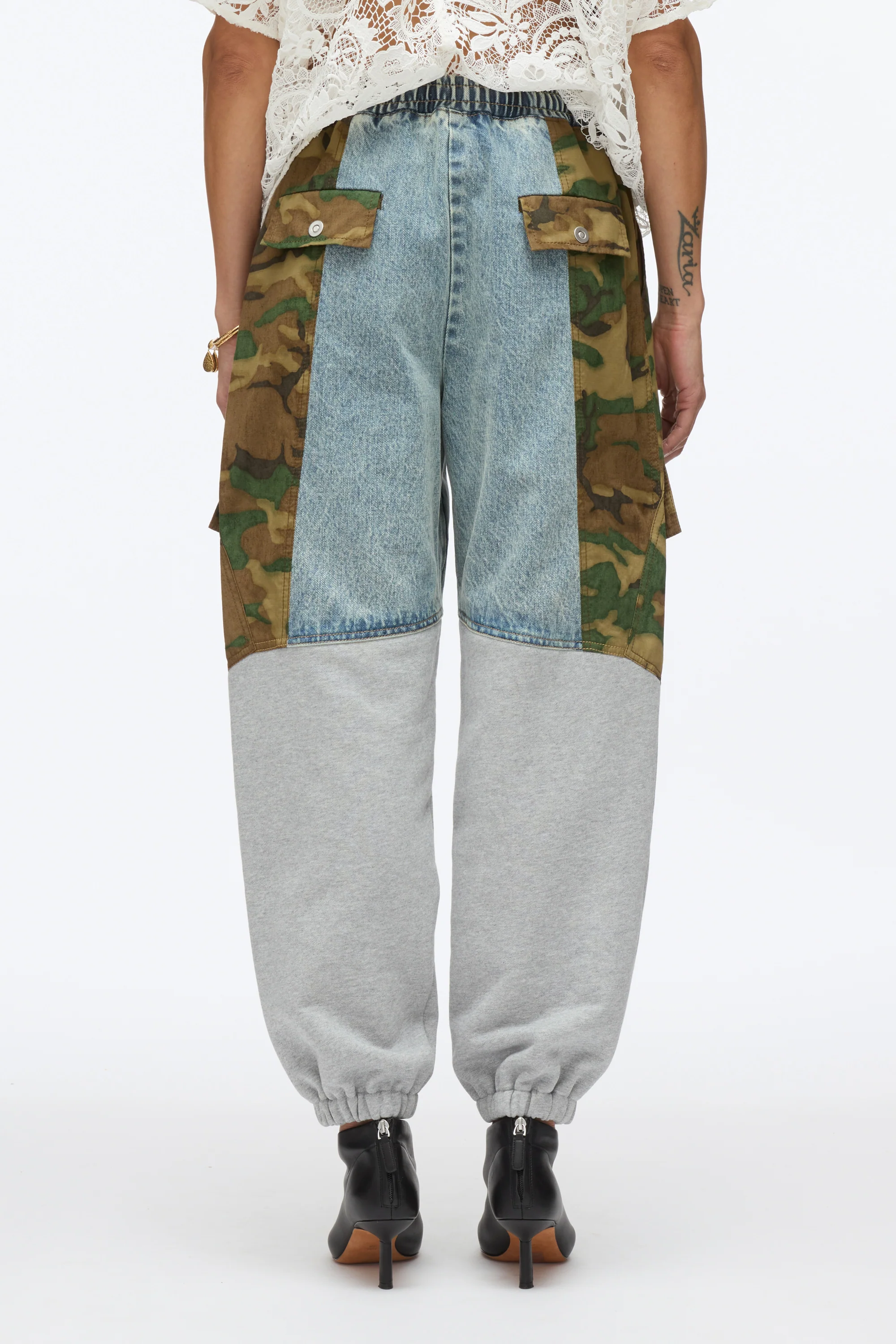 Patchwork Camo Jogger - Image 4