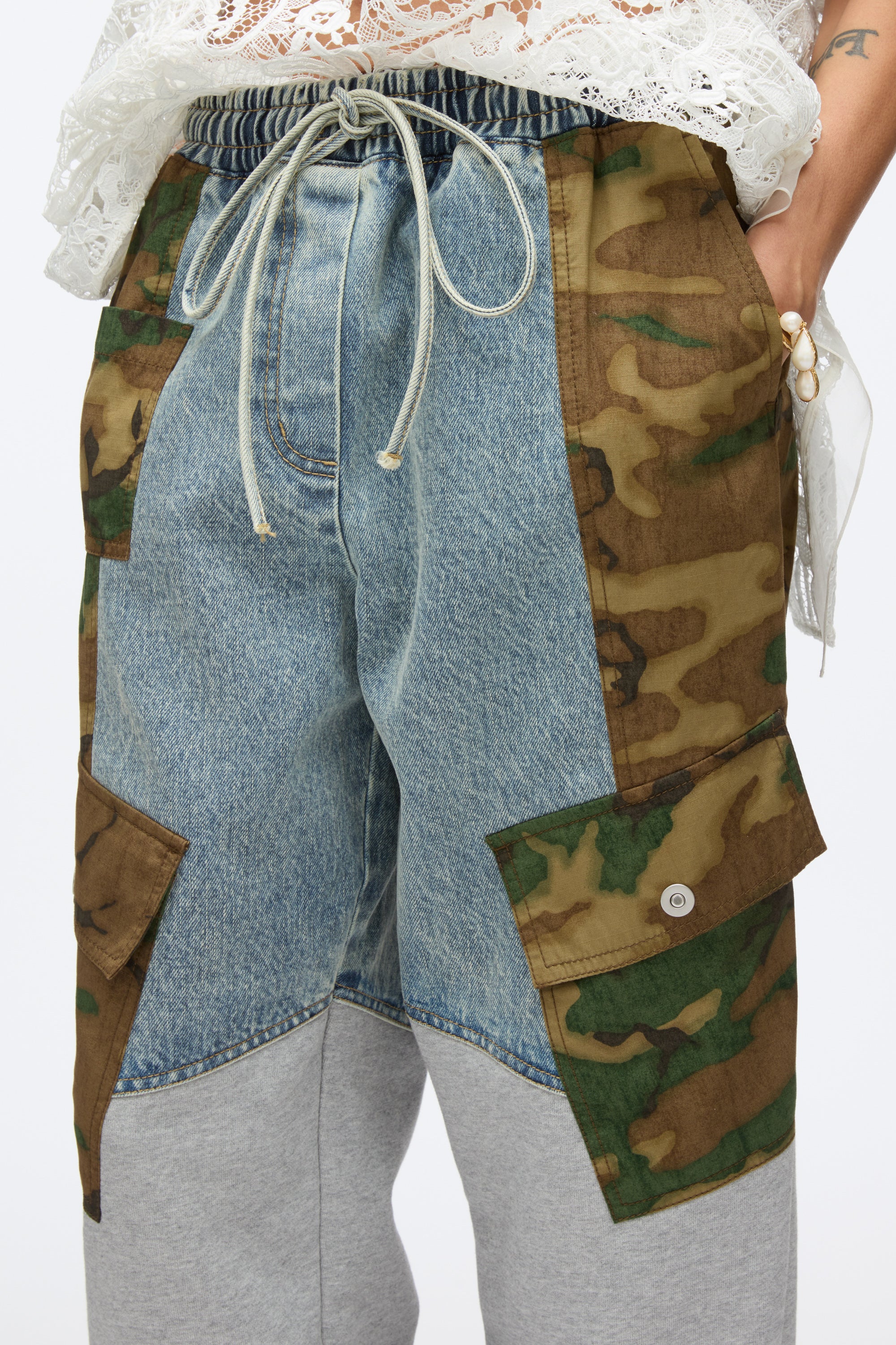 Patchwork Camo Jogger - Image 6