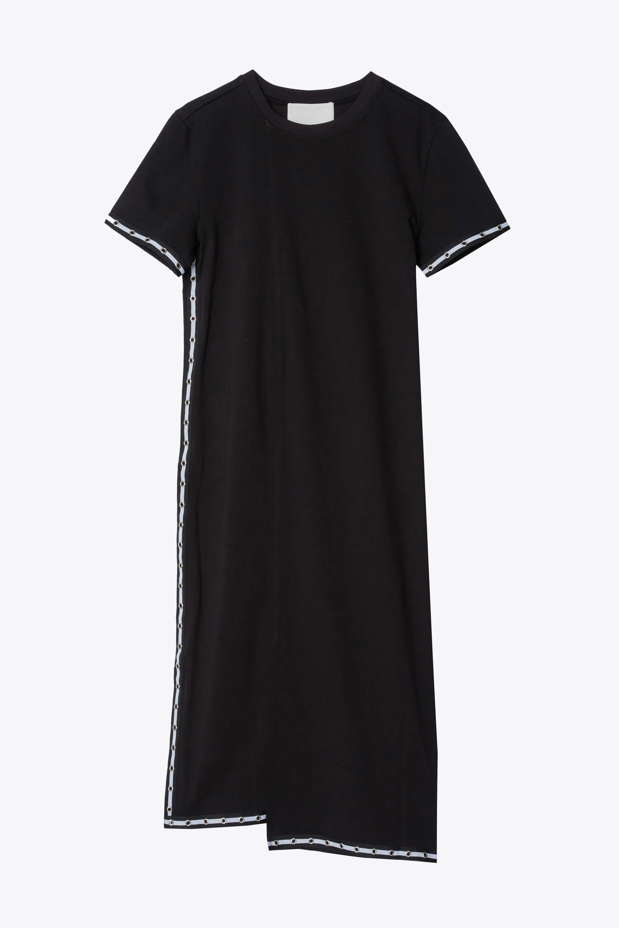 Patchwork Stripe T-shirt Dress - Image 6