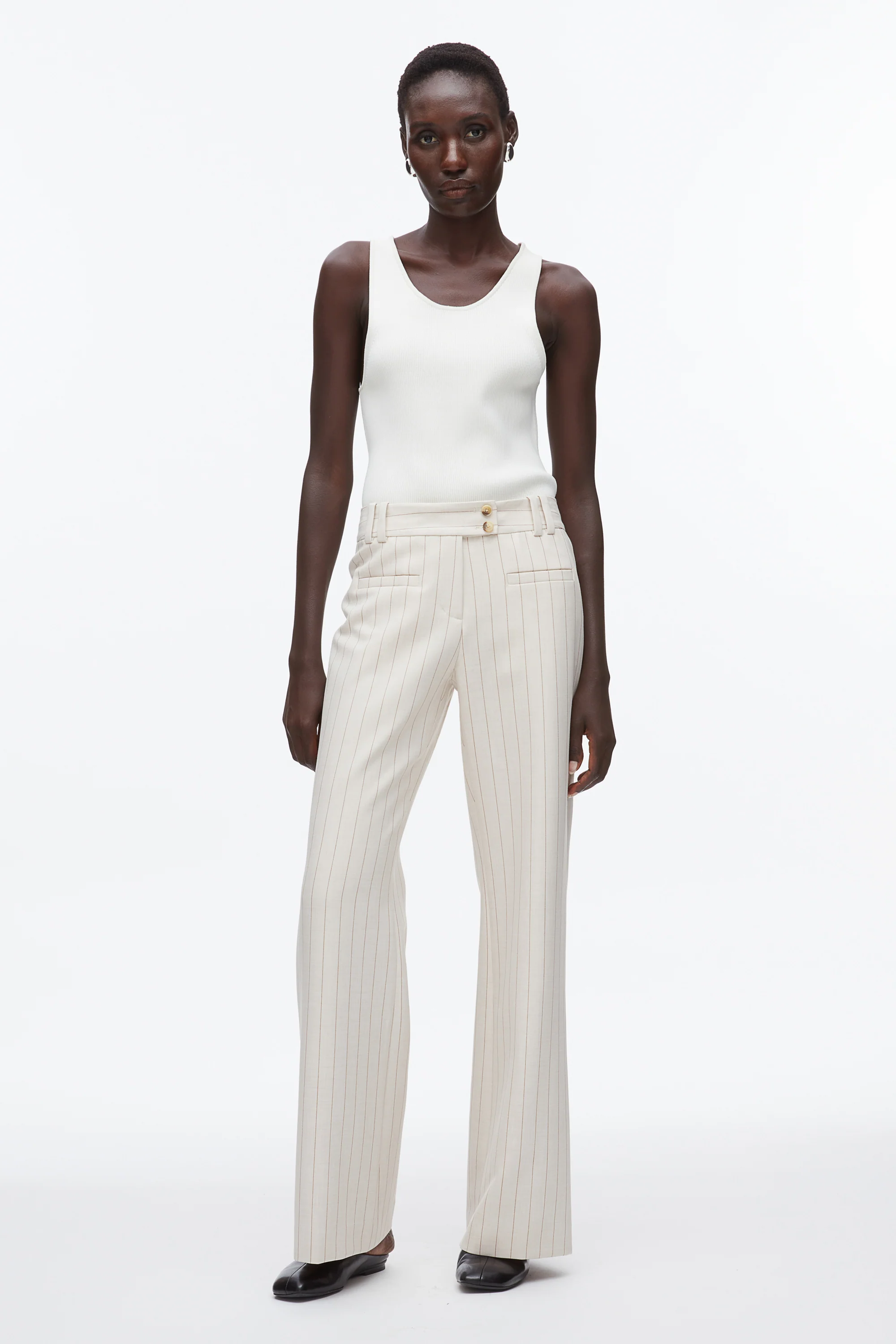 Pinstripe Trousers