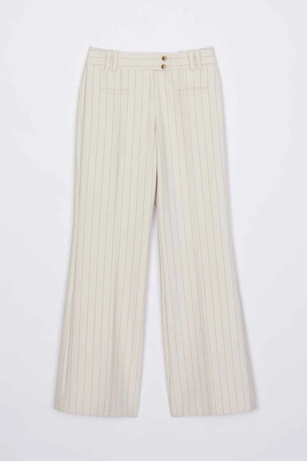Pinstripe Trousers - Image 8