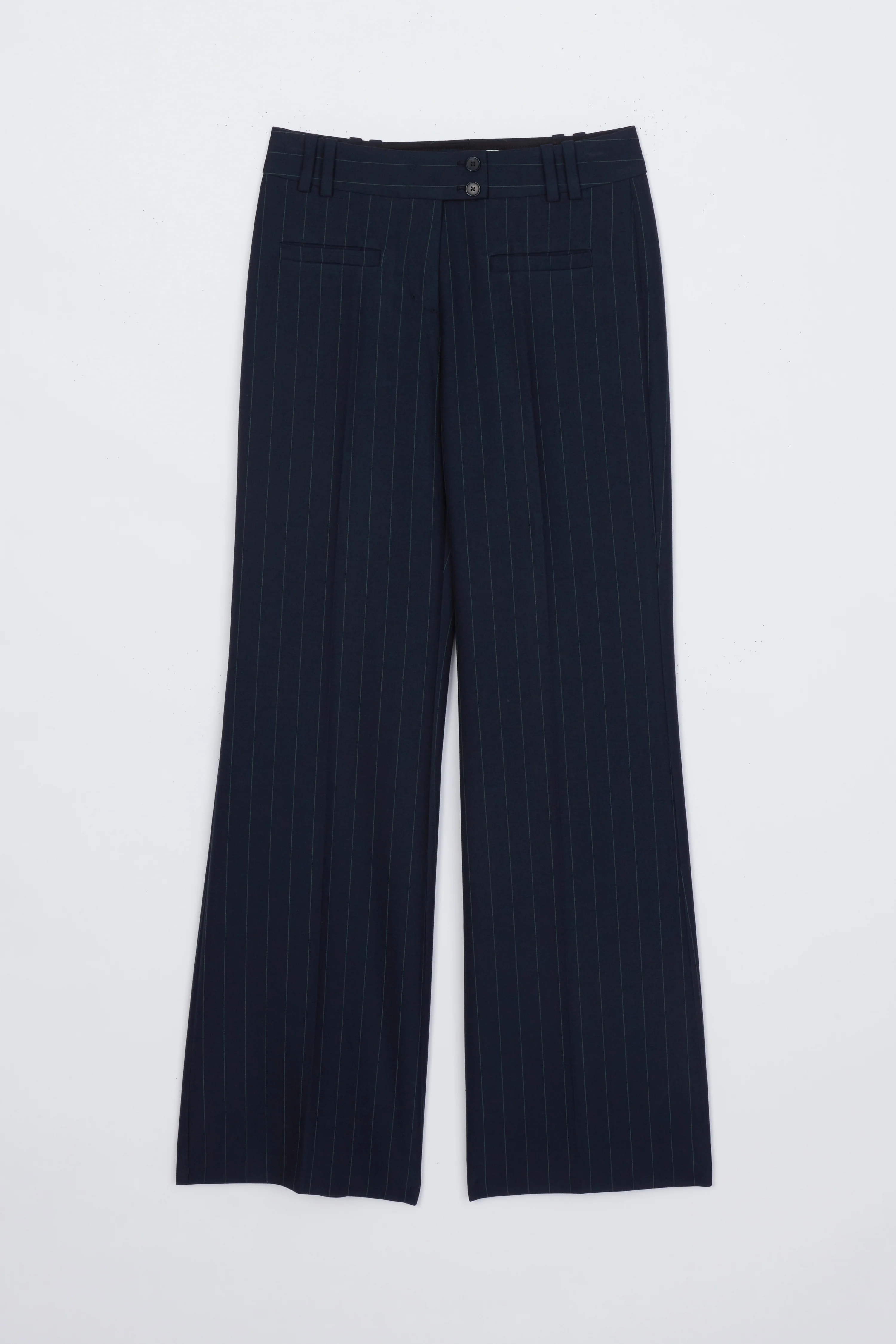 Pinstripe Trousers - Image 9