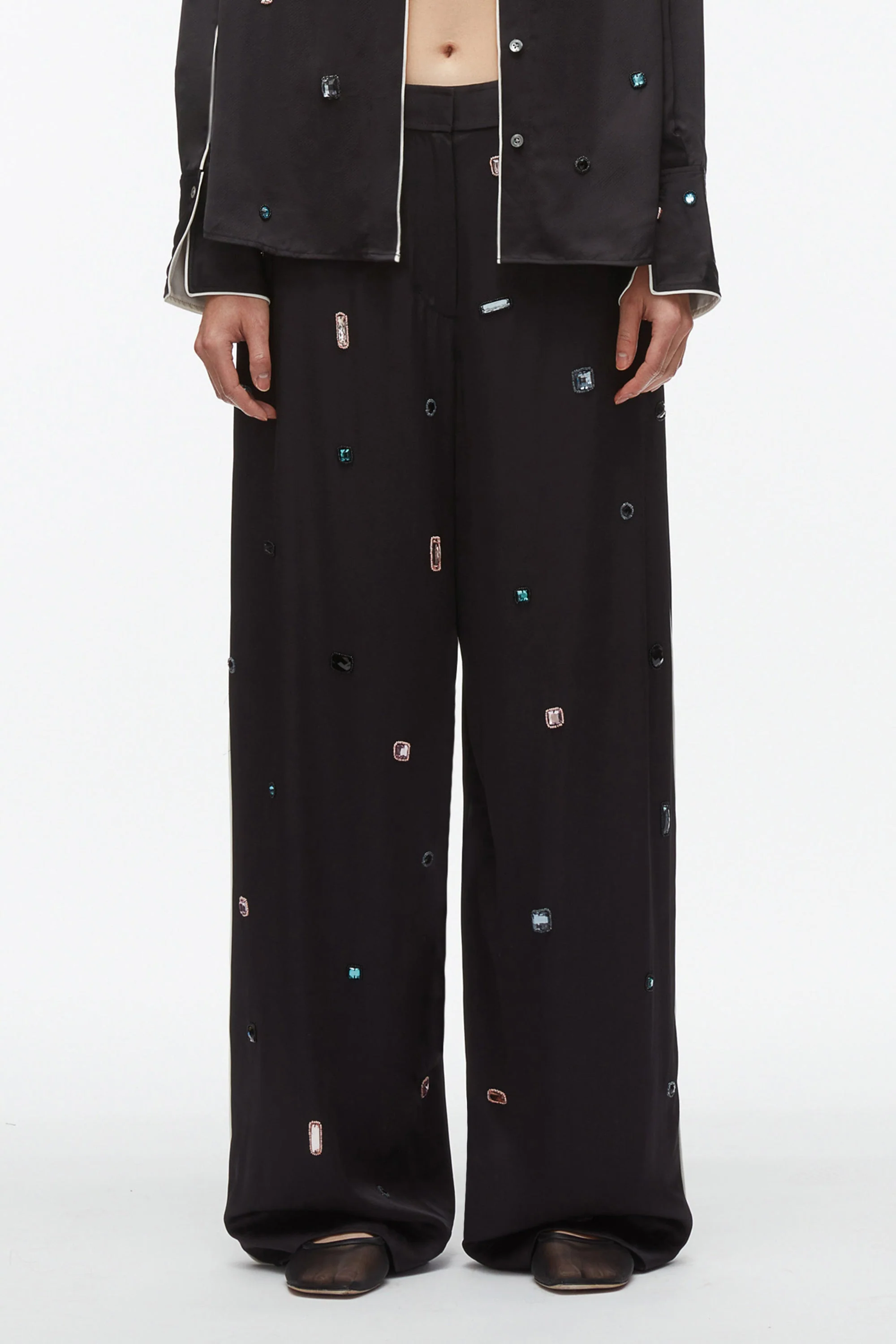 PJ Trouser with Halo Embroidered - Image 8