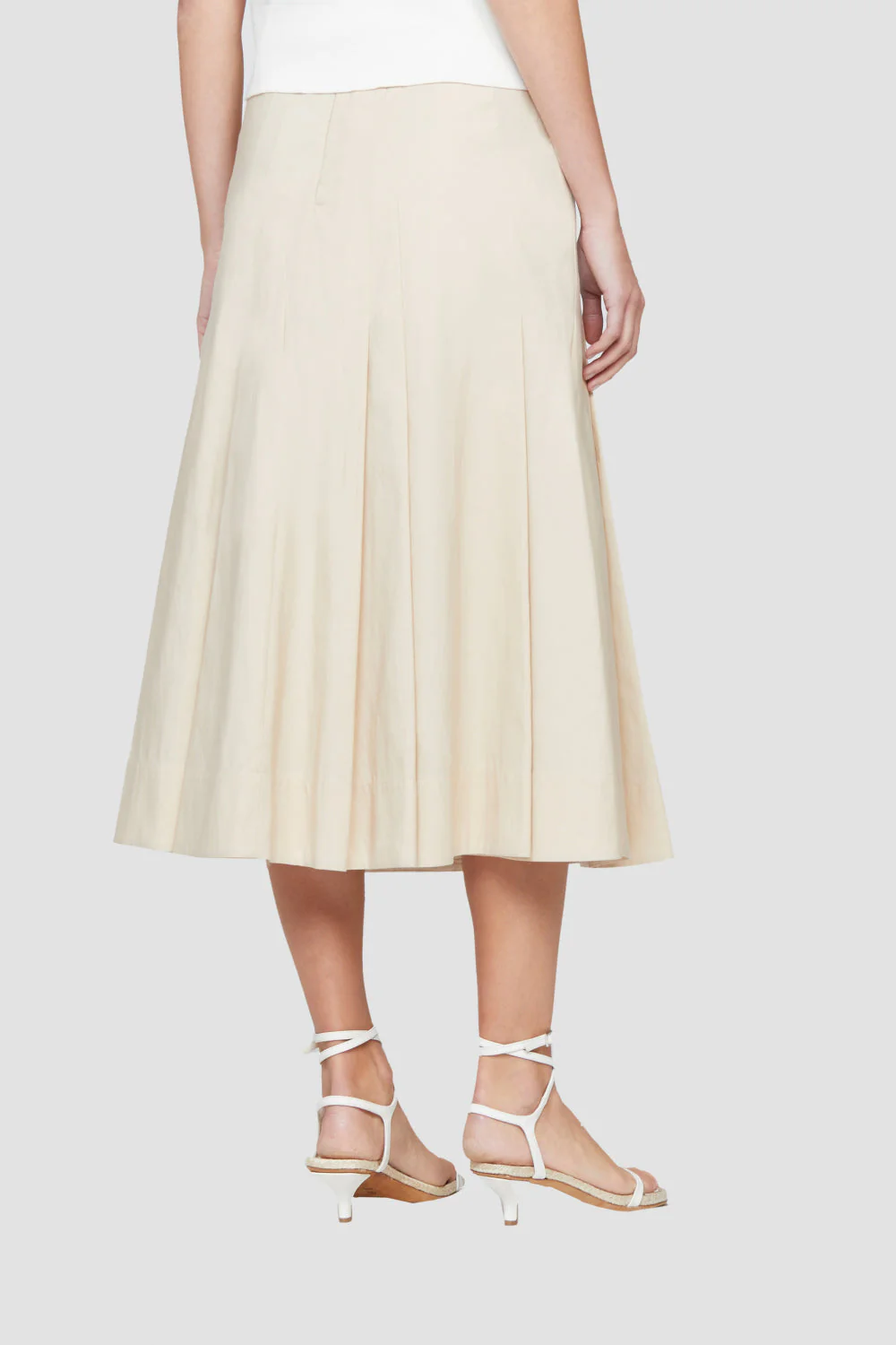 Pleated A-Line Skirt - Image 5