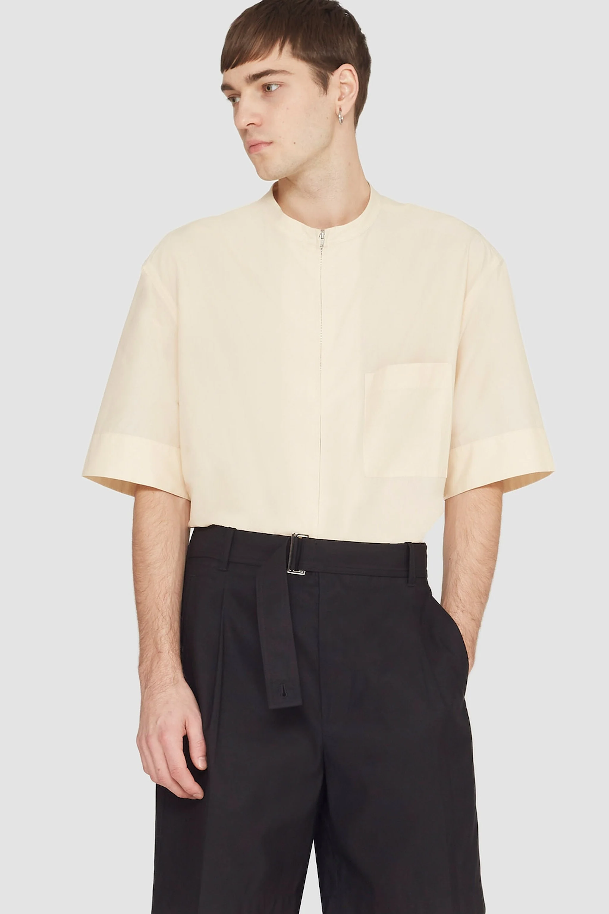 Pleated Belted Short - Image 10