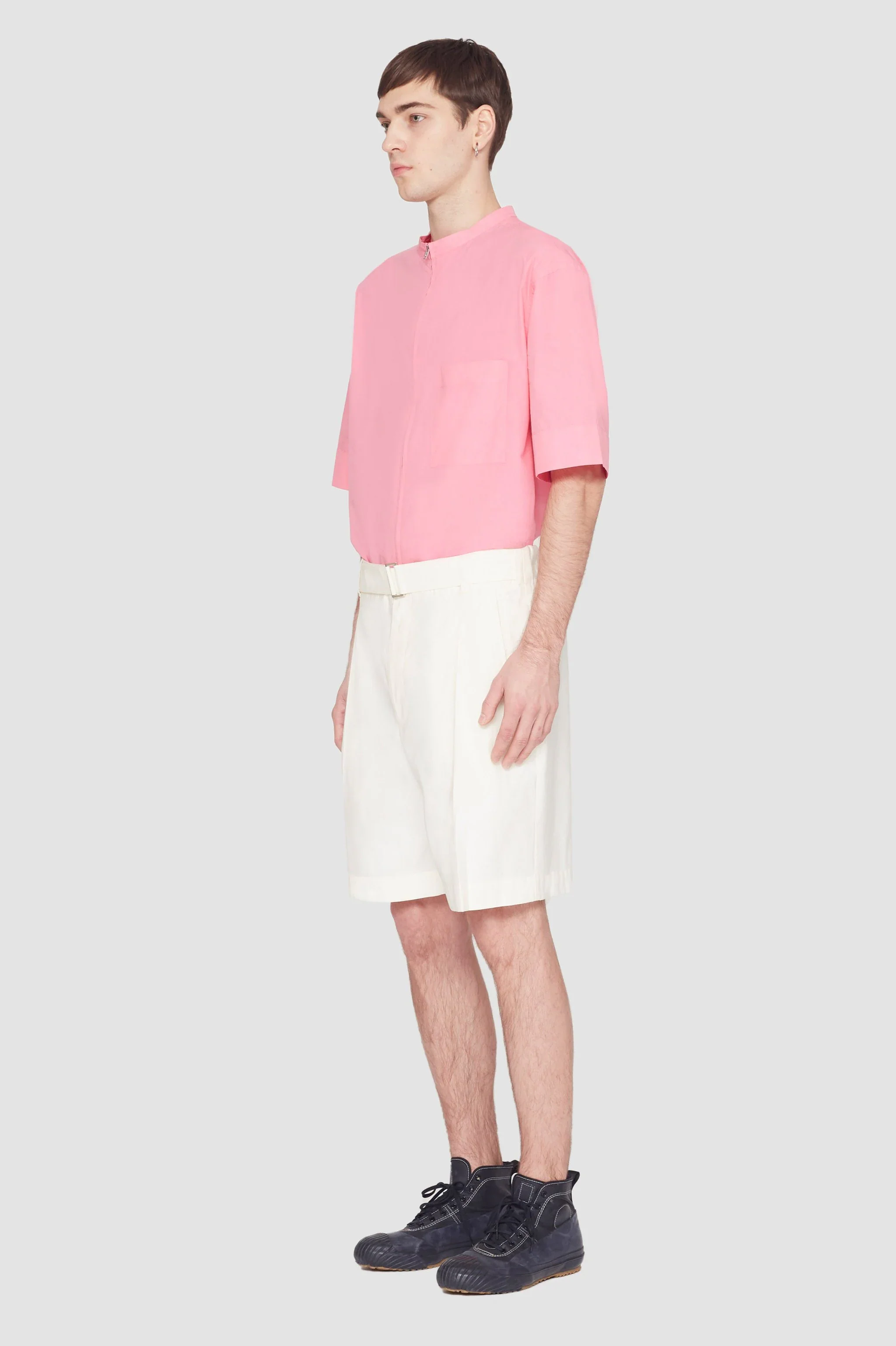 Pleated Belted Short - Image 3