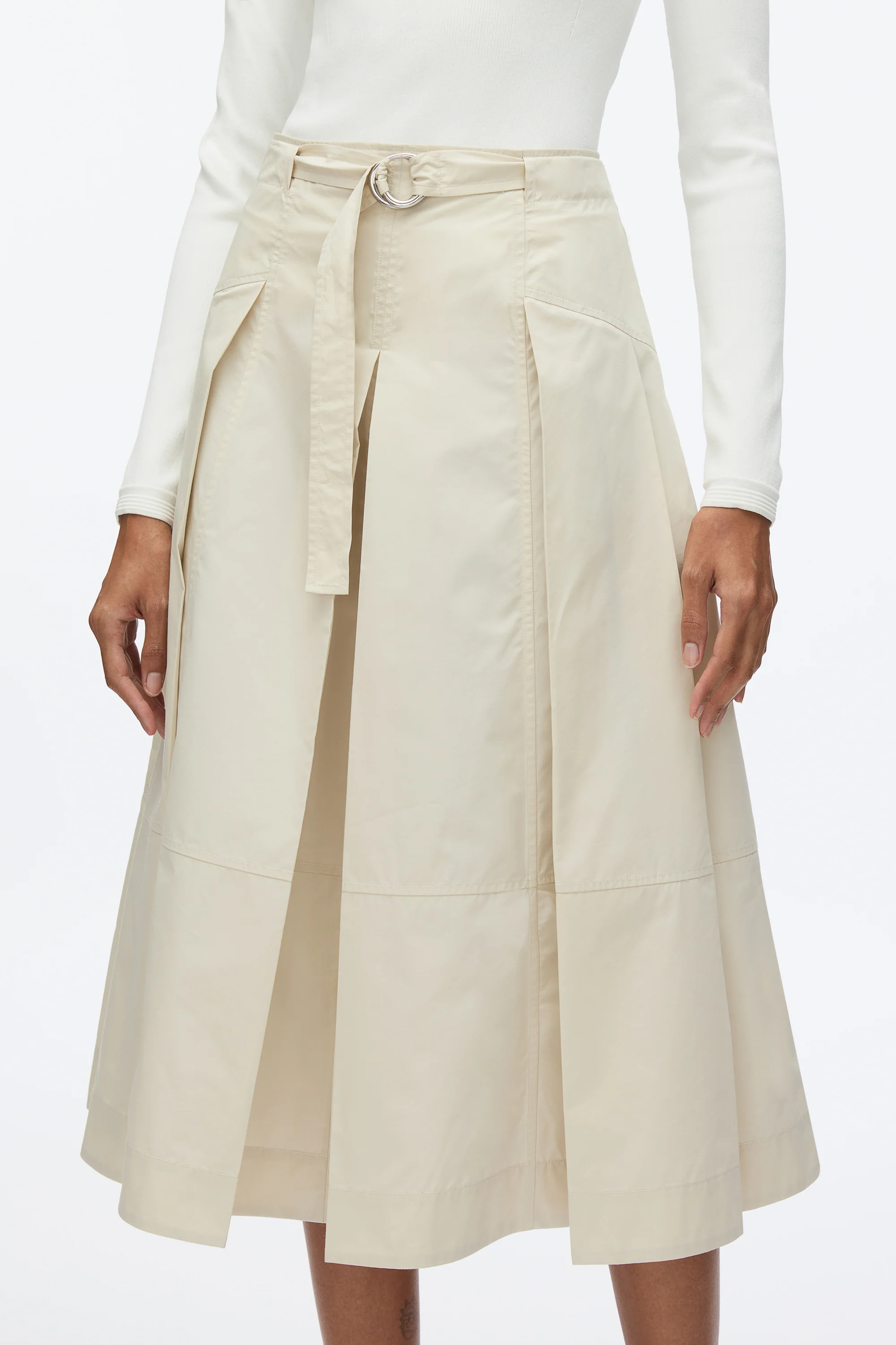 Pleated Utility Skirt - Image 5