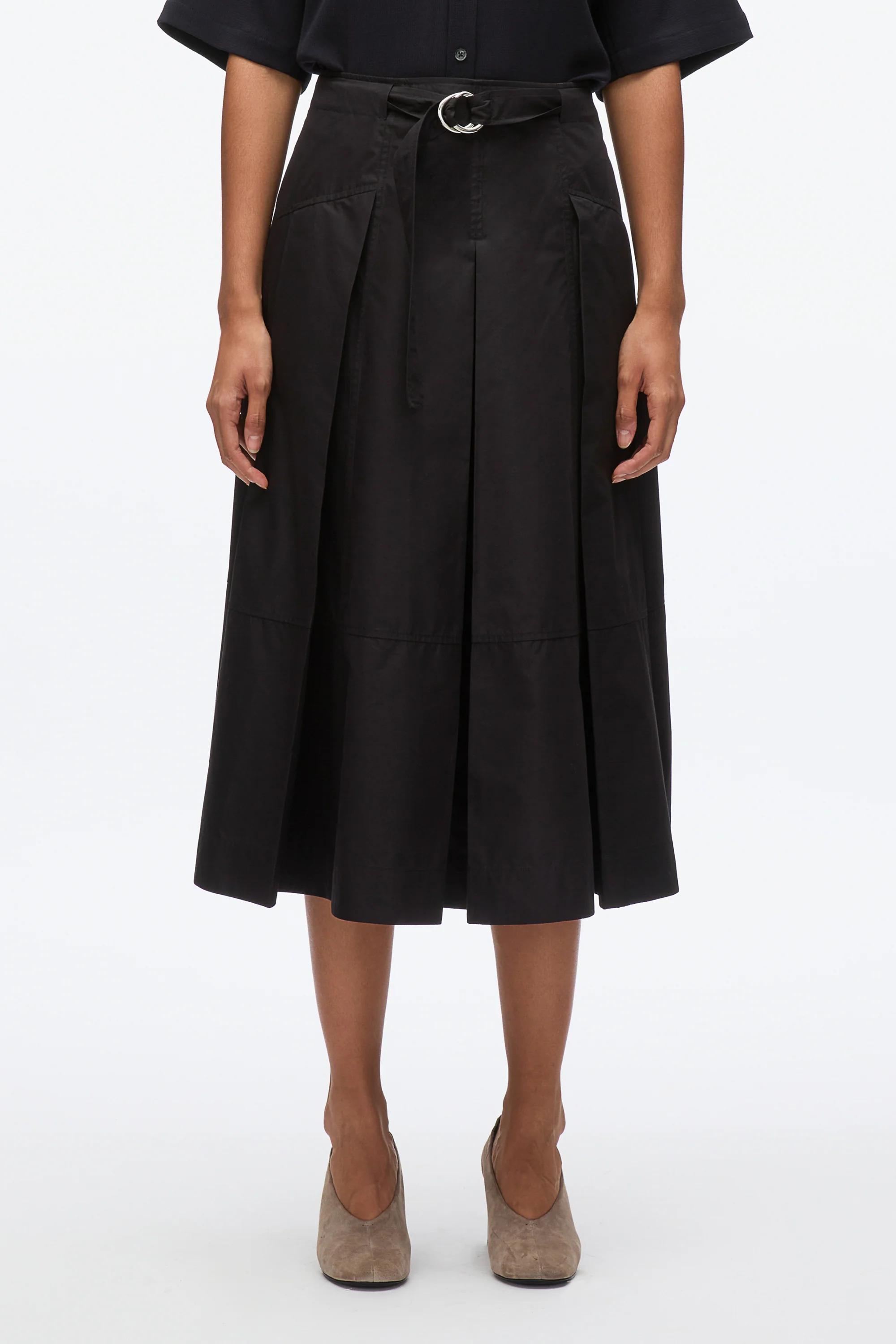 Pleated Utility Skirt - Image 7