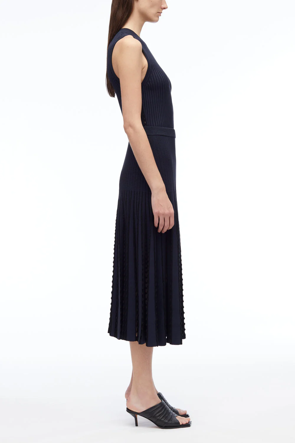 Pointelle Rib Midi Skirt - Image 4