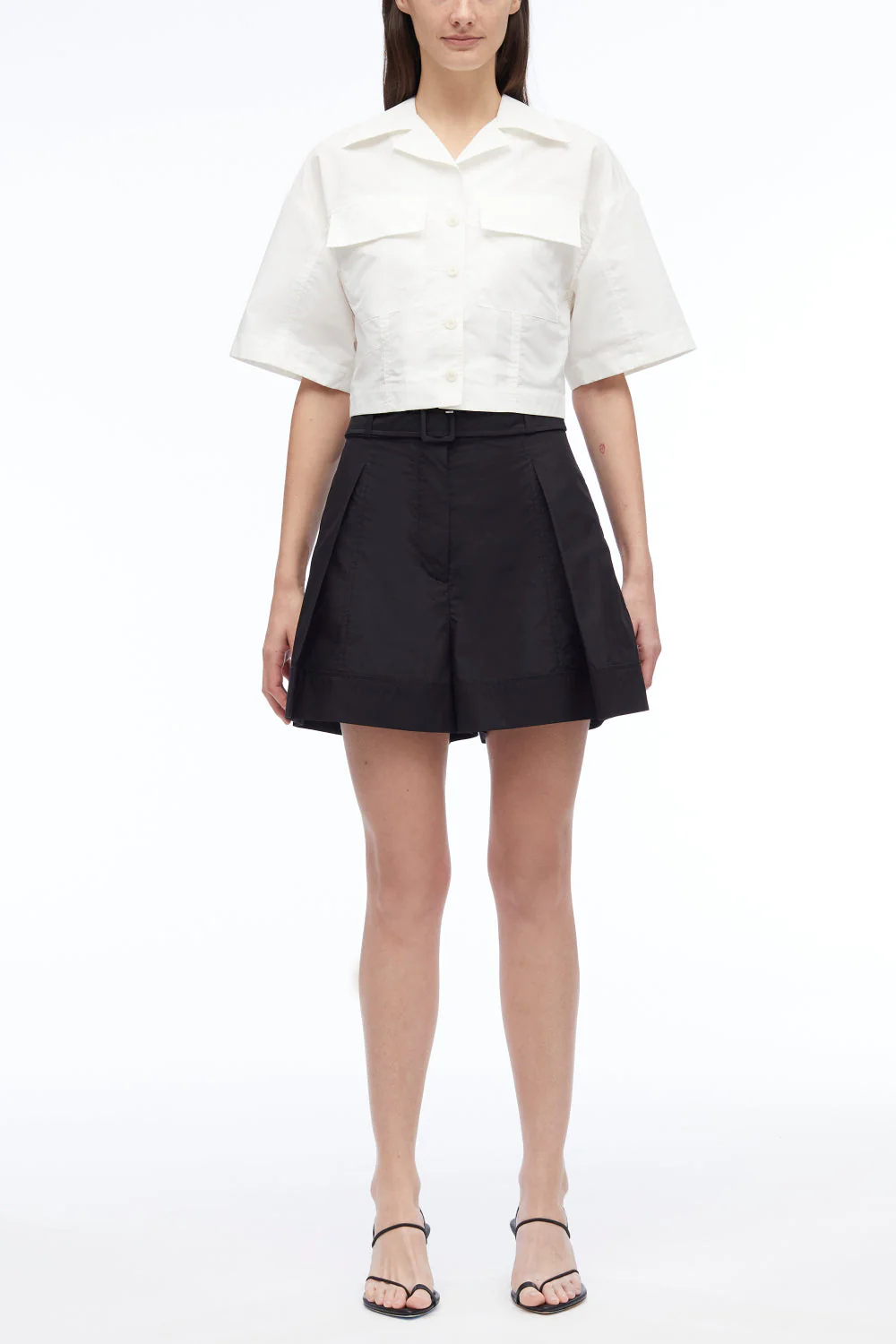Poplin Belted Utility Short - Image 4