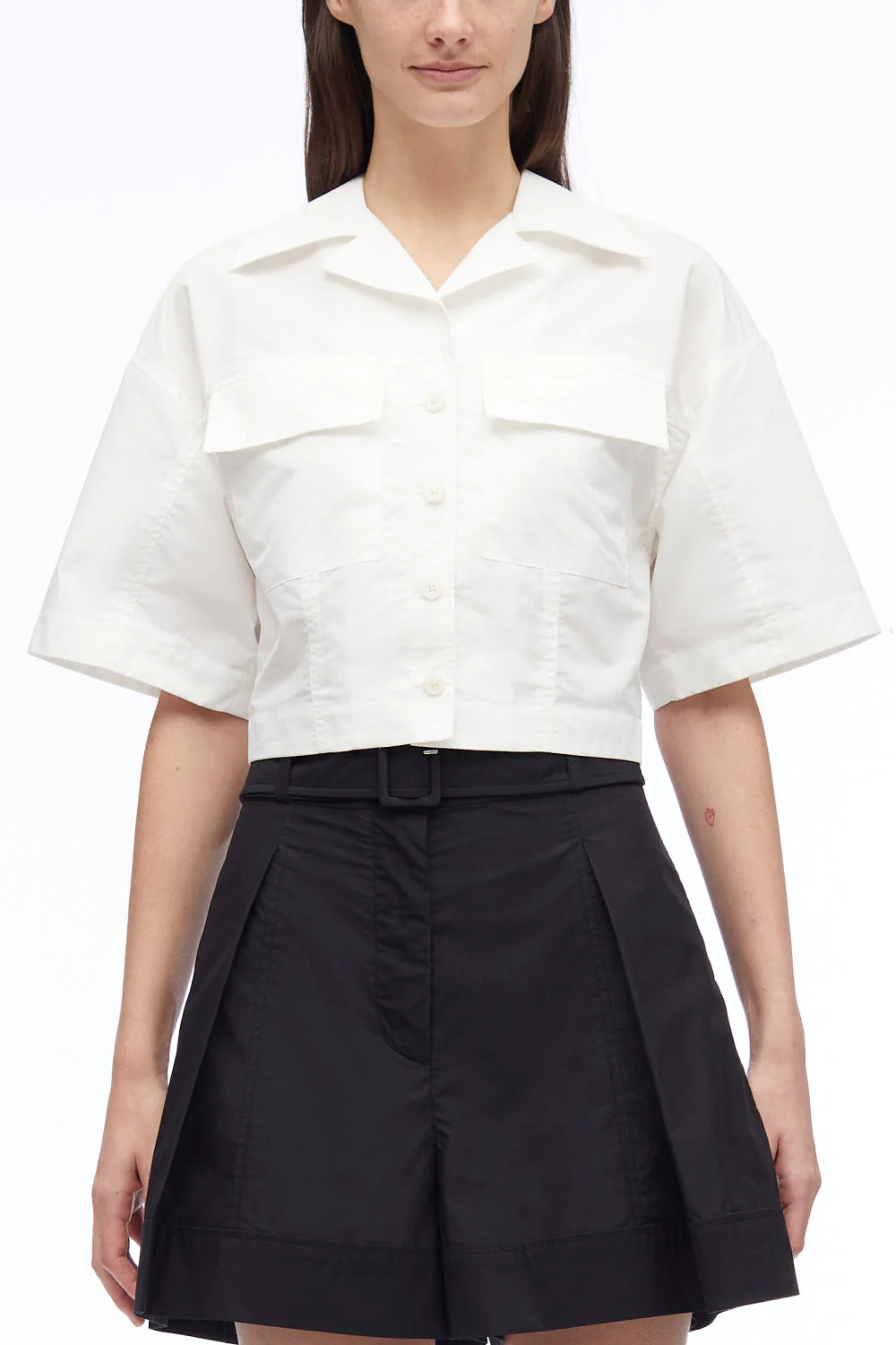 Poplin Belted Utility Short - Image 6