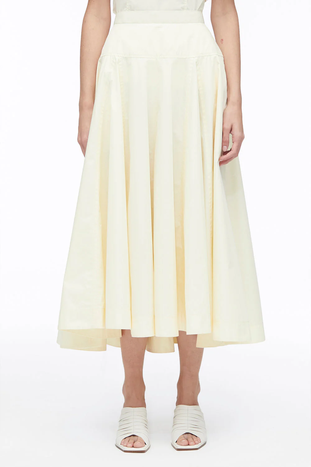 Poplin Midi Skirt - Image 2