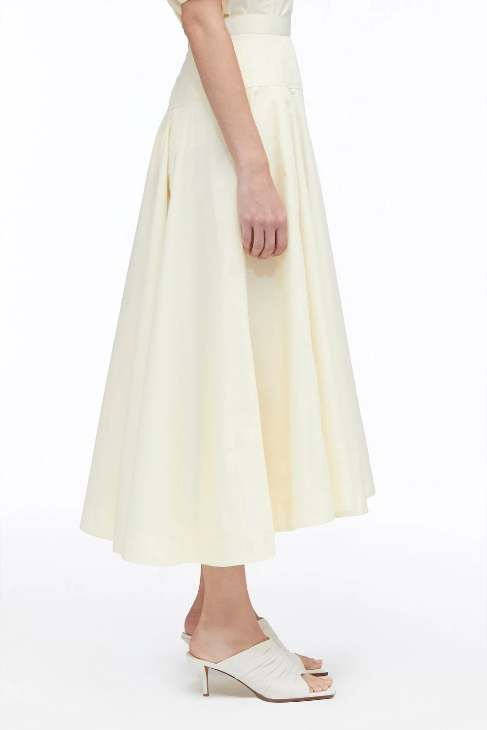 Poplin Midi Skirt - Image 3