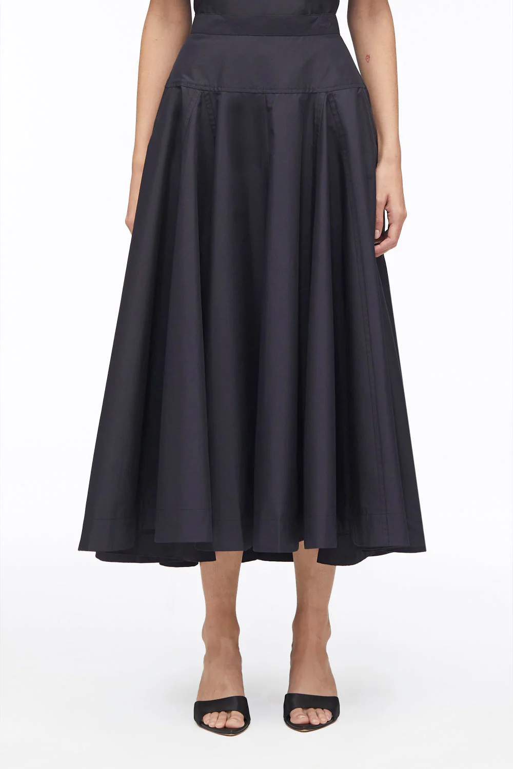 Poplin Midi Skirt - Image 7