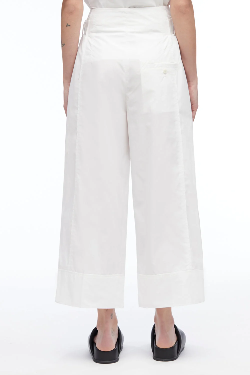 Poplin Wide Leg Pant - Image 12