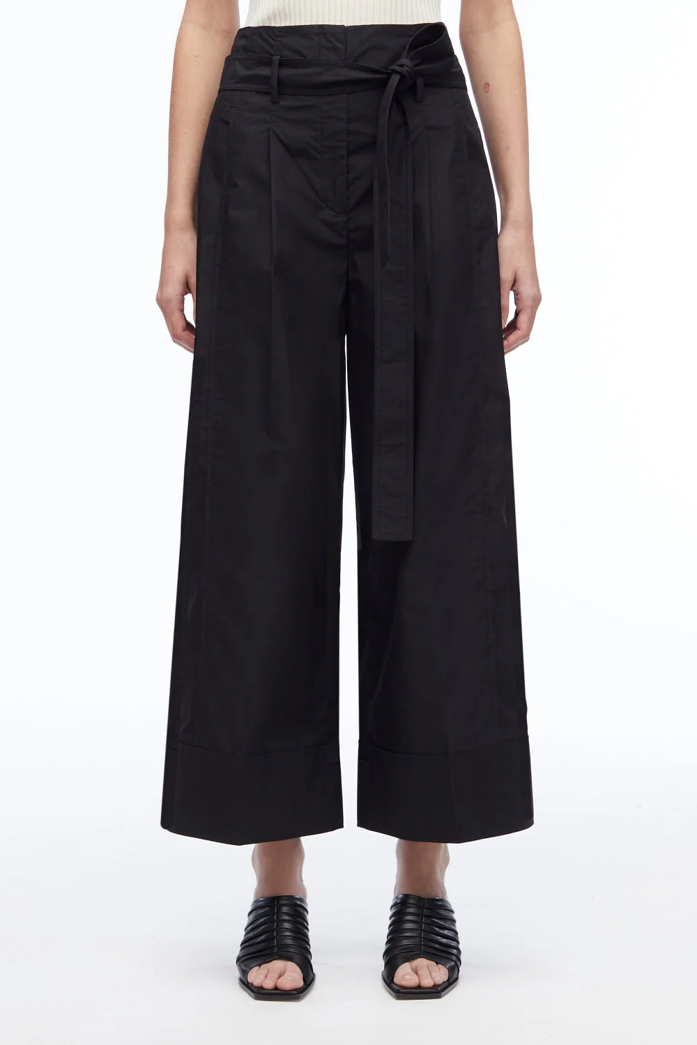 Poplin Wide Leg Pant - Image 2
