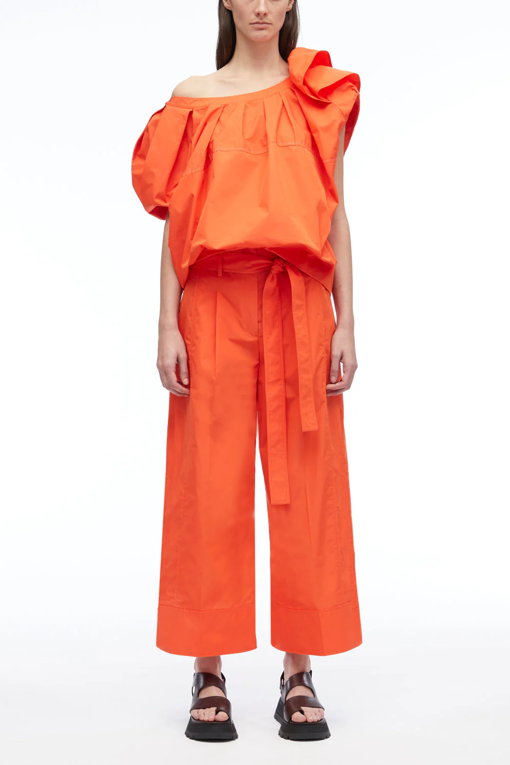 Poplin Wide Leg Pant - Image 6