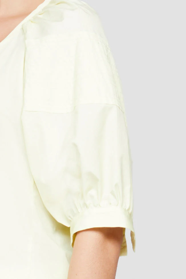 Puff Sleeve Woven Top - Image 2