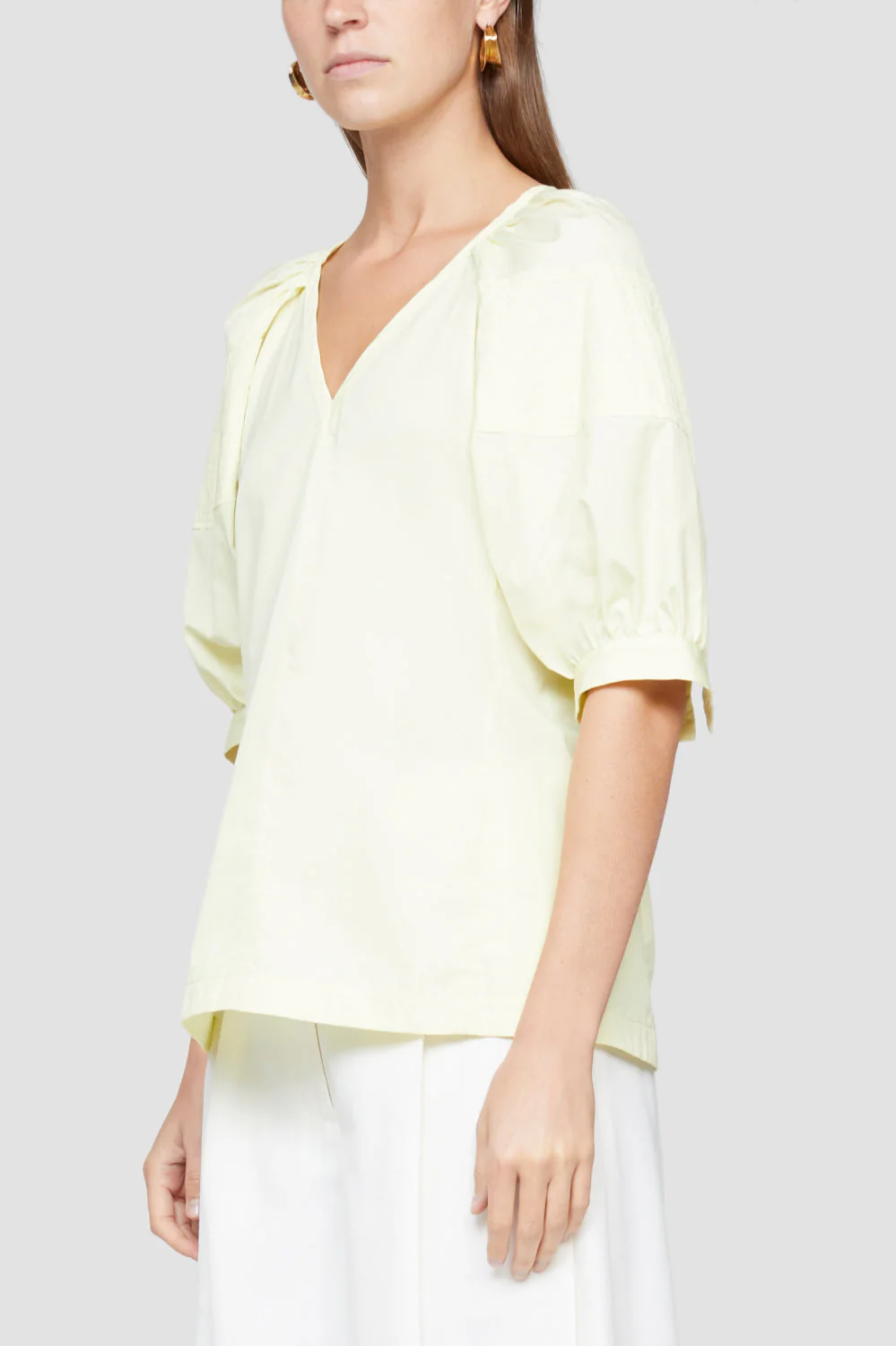 Puff Sleeve Woven Top - Image 4