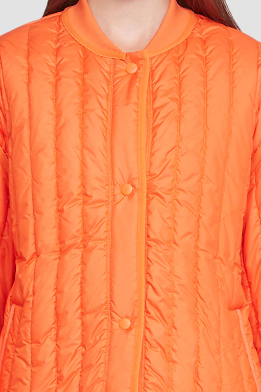 Quilted Single-Breasted Jacket - Image 12