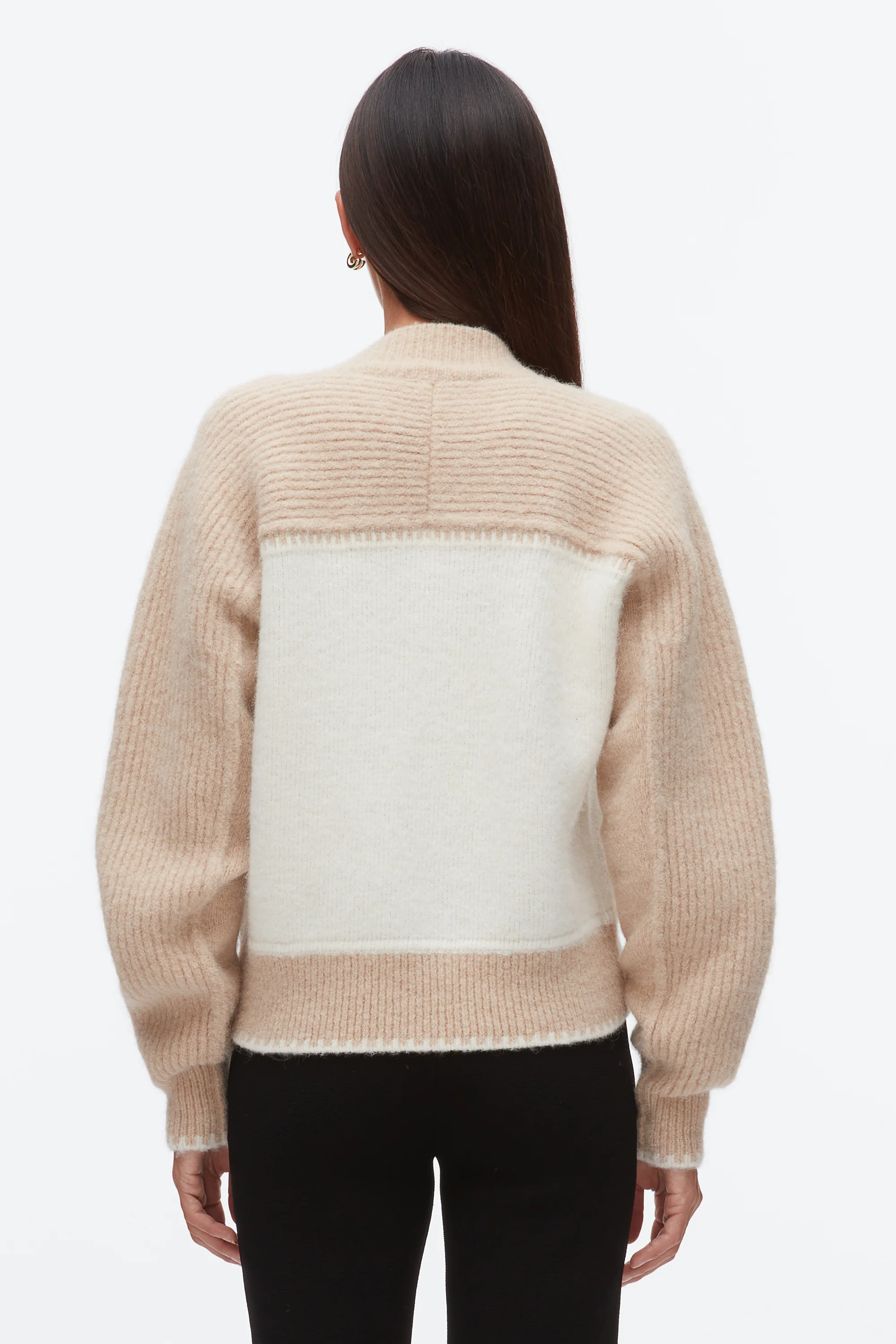 Colorblock Zip Cardigan - Image 5