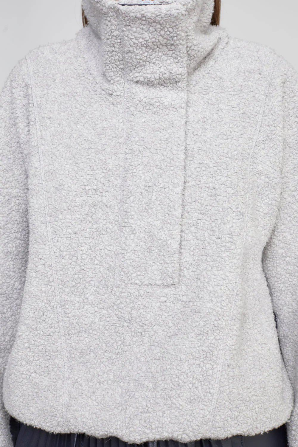 Recycled Fleece Half Zip Pullover - Image 6