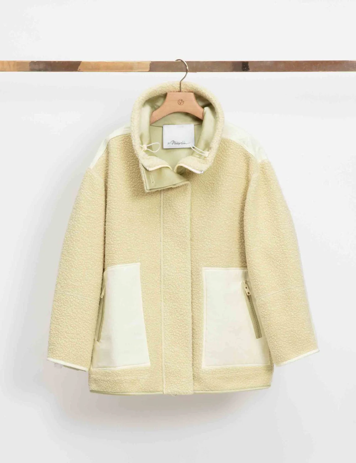Recycled Fleece Oversized Coat