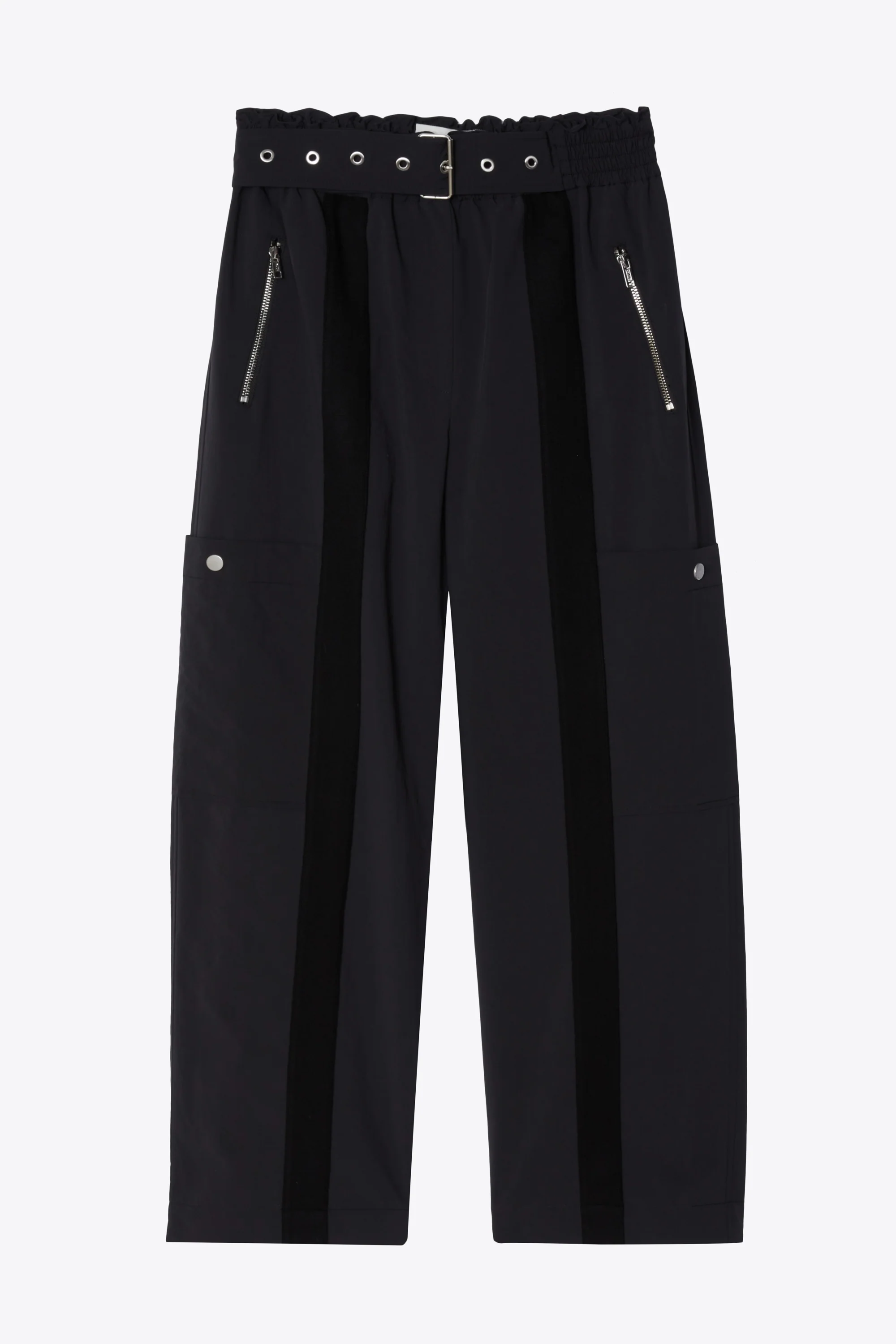 Recycled Tech Poly Cargo Crop Pant