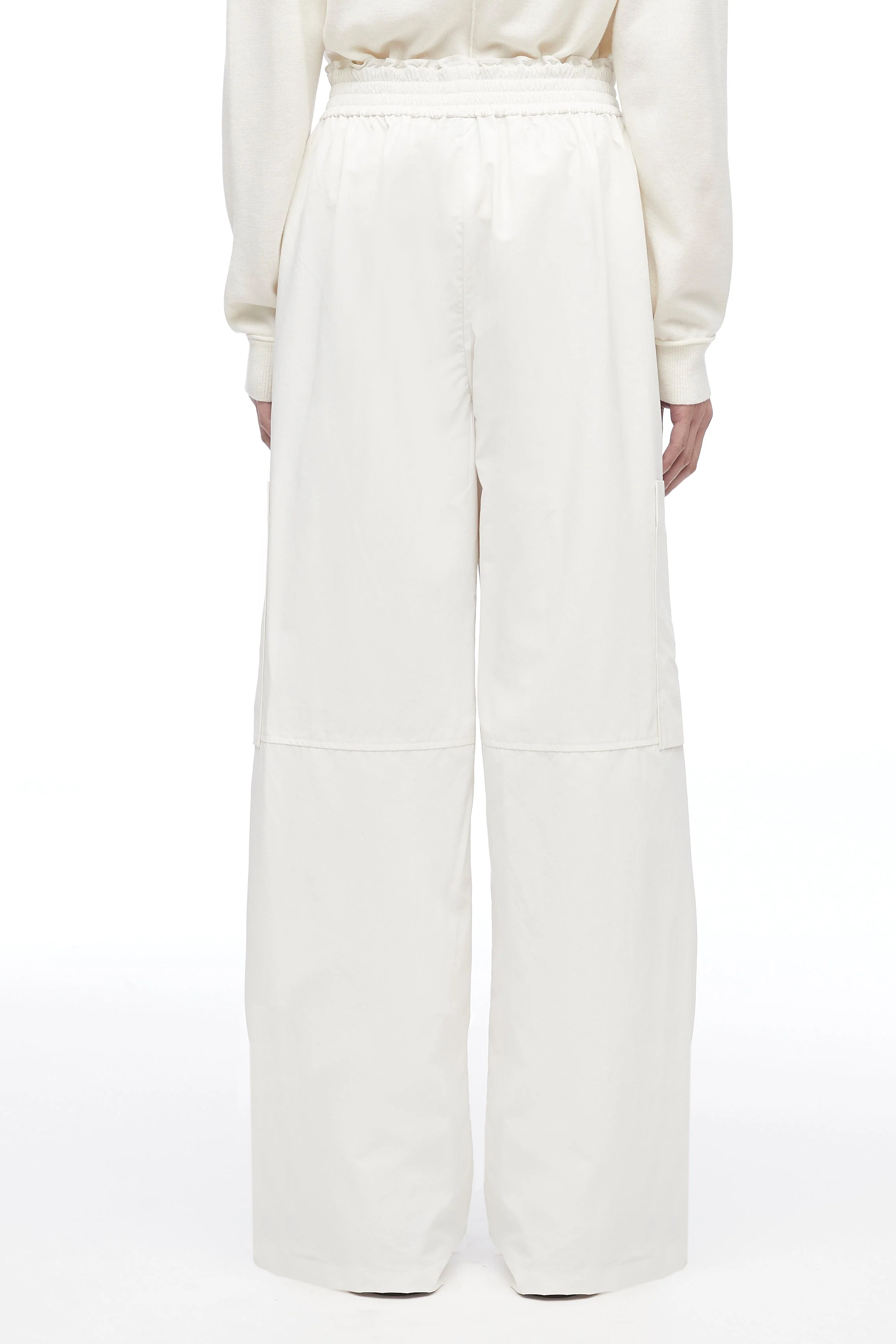 Black Recycled Tech Poly Cargo Pant - Image 8