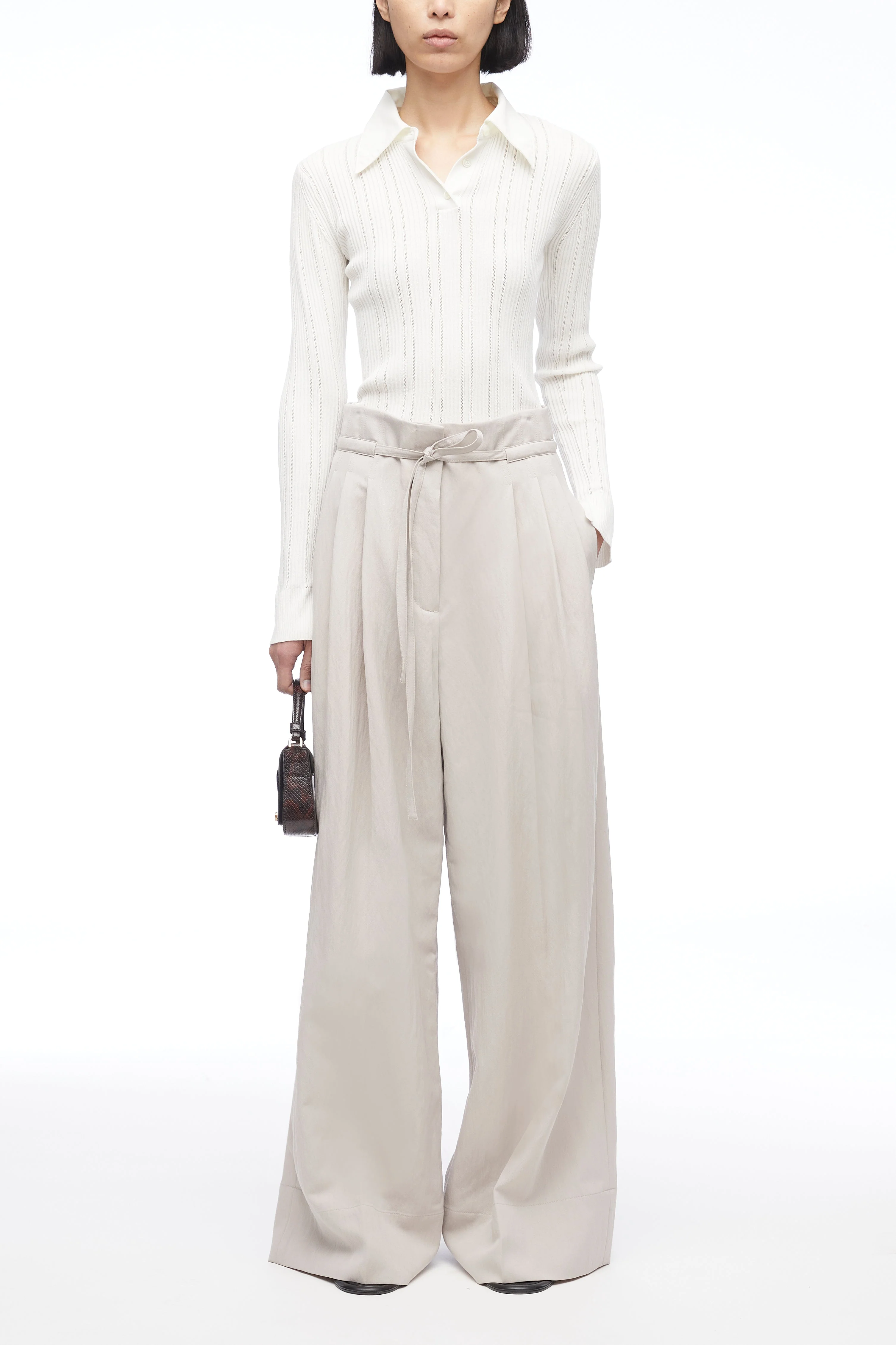 Relaxed Wool Wide-Leg Pant - Image 6