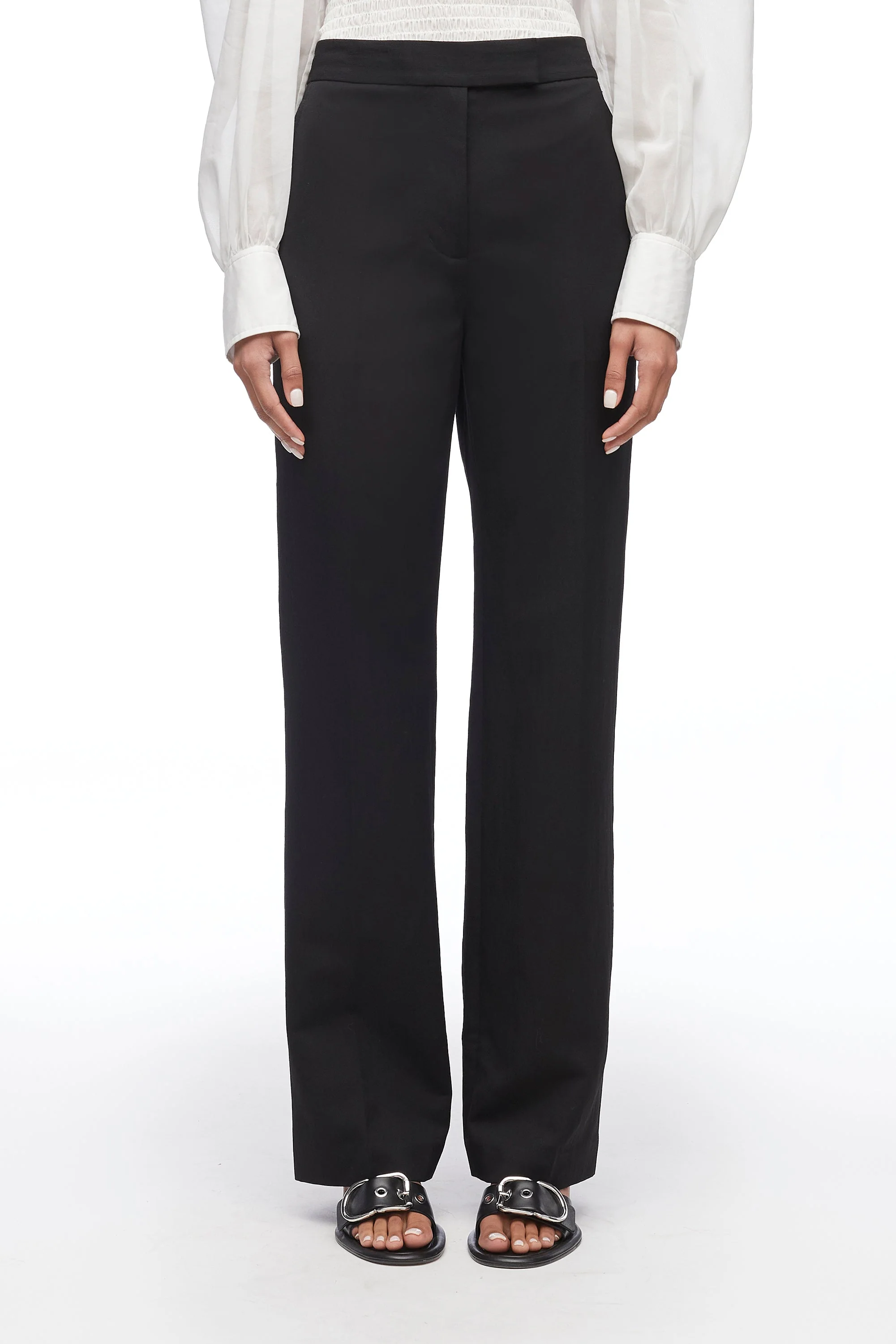 Relaxed Wool Tailored Pant - Image 2