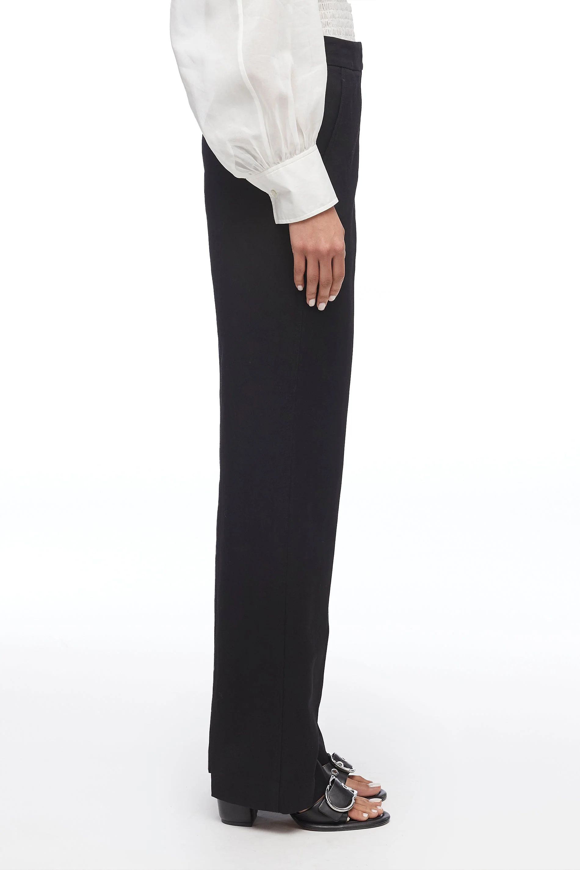 Relaxed Wool Tailored Pant - Image 3