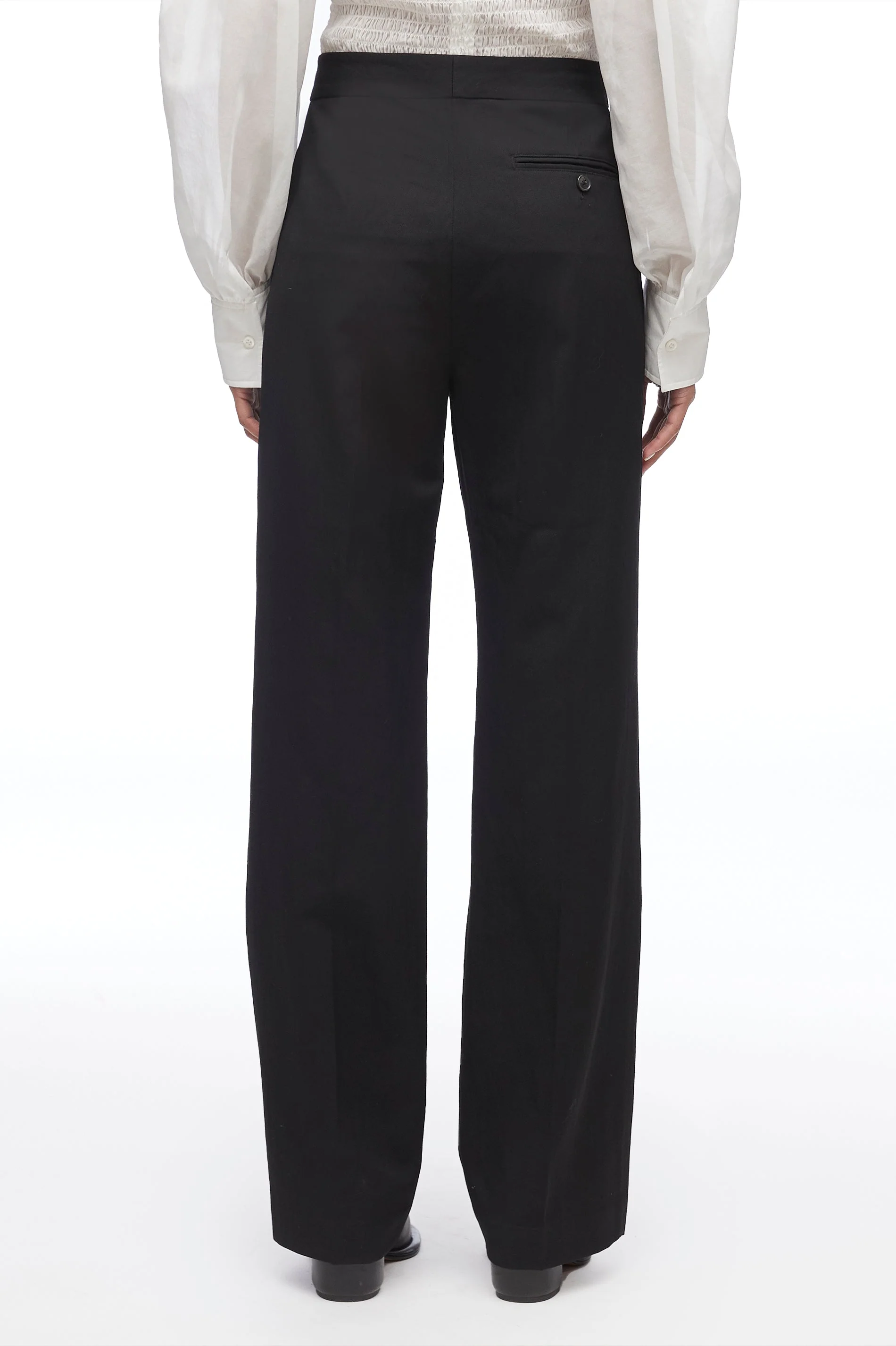 Relaxed Wool Tailored Pant - Image 4