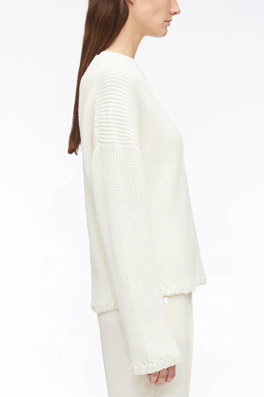 Ribbed V-Neck Jumper - Image 13