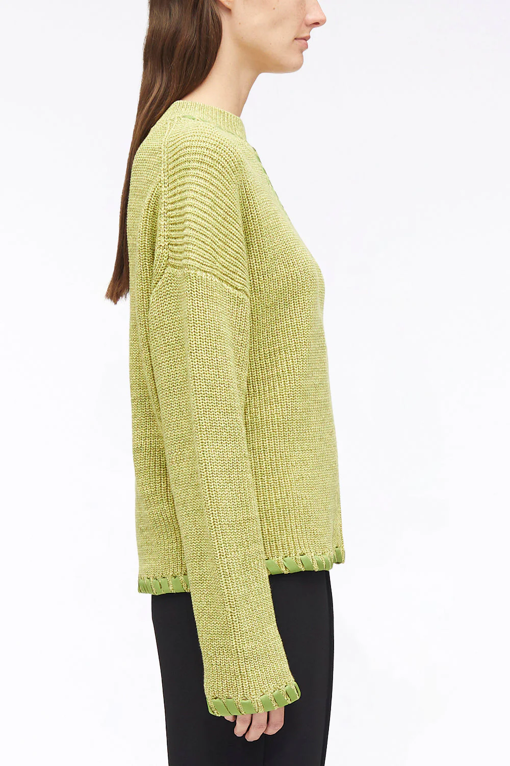 Ribbed V-Neck Jumper - Image 18