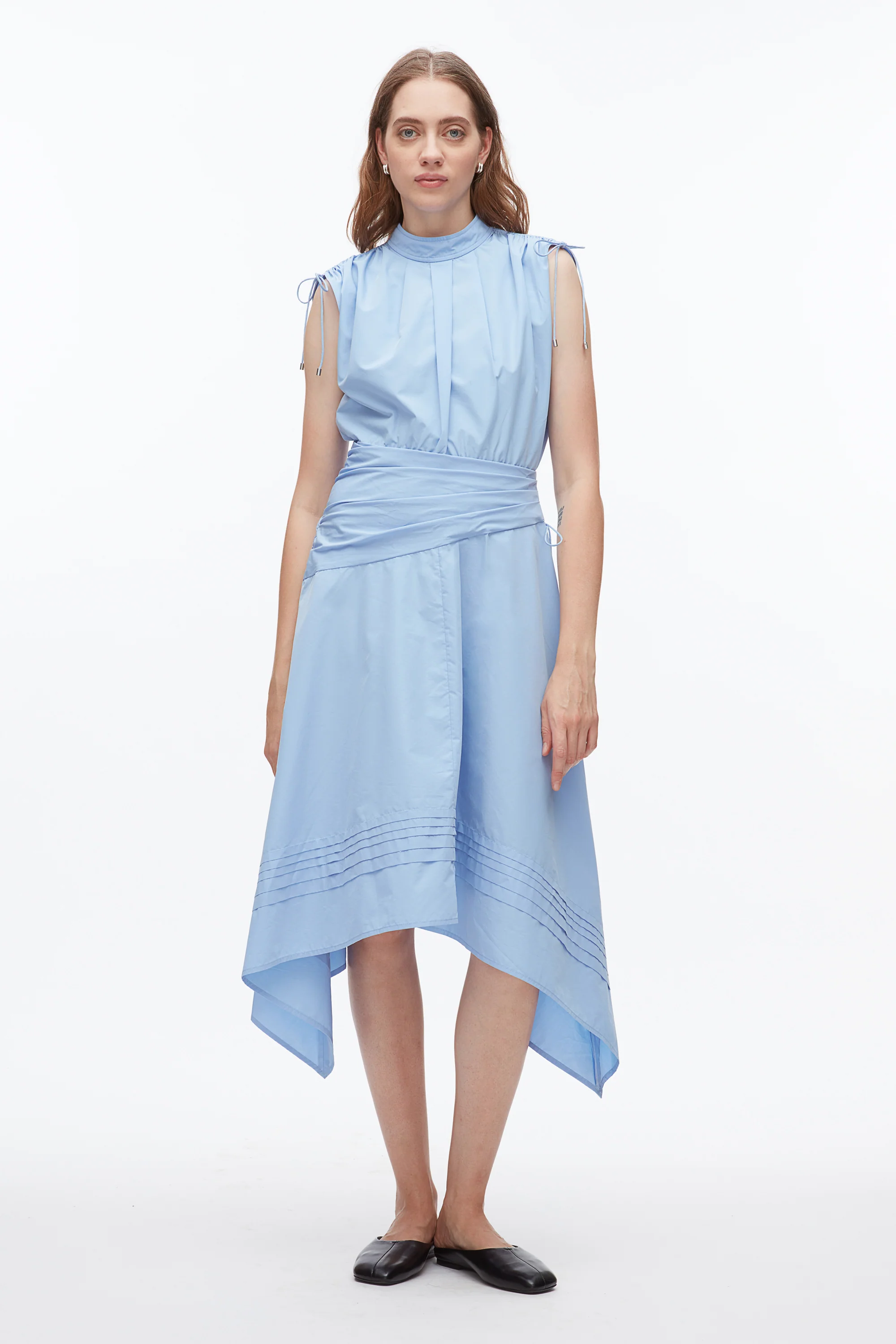 Ruched Handkerchief Dress - Image 7