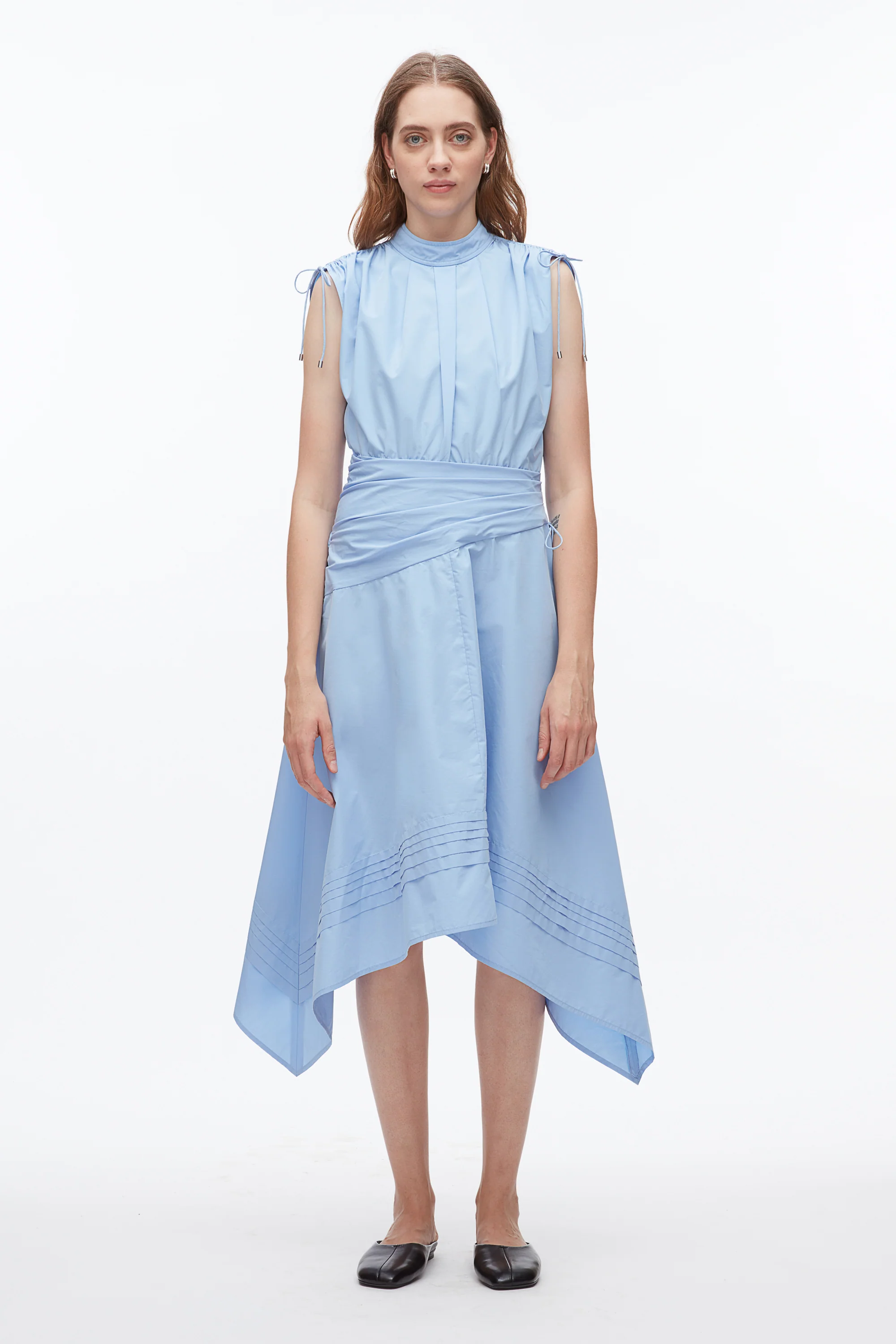 Ruched Handkerchief Dress - Image 8