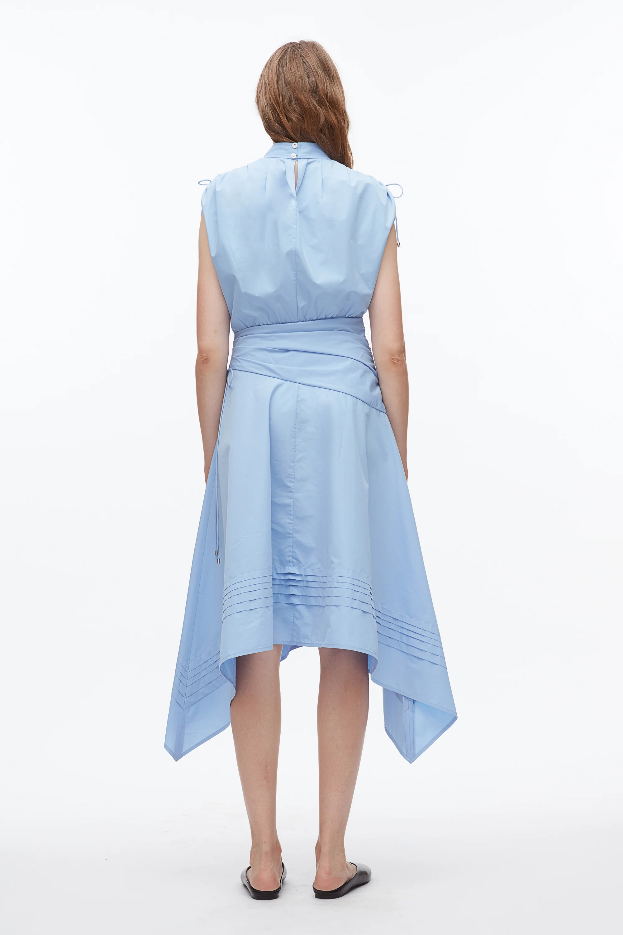 Ruched Handkerchief Dress - Image 10
