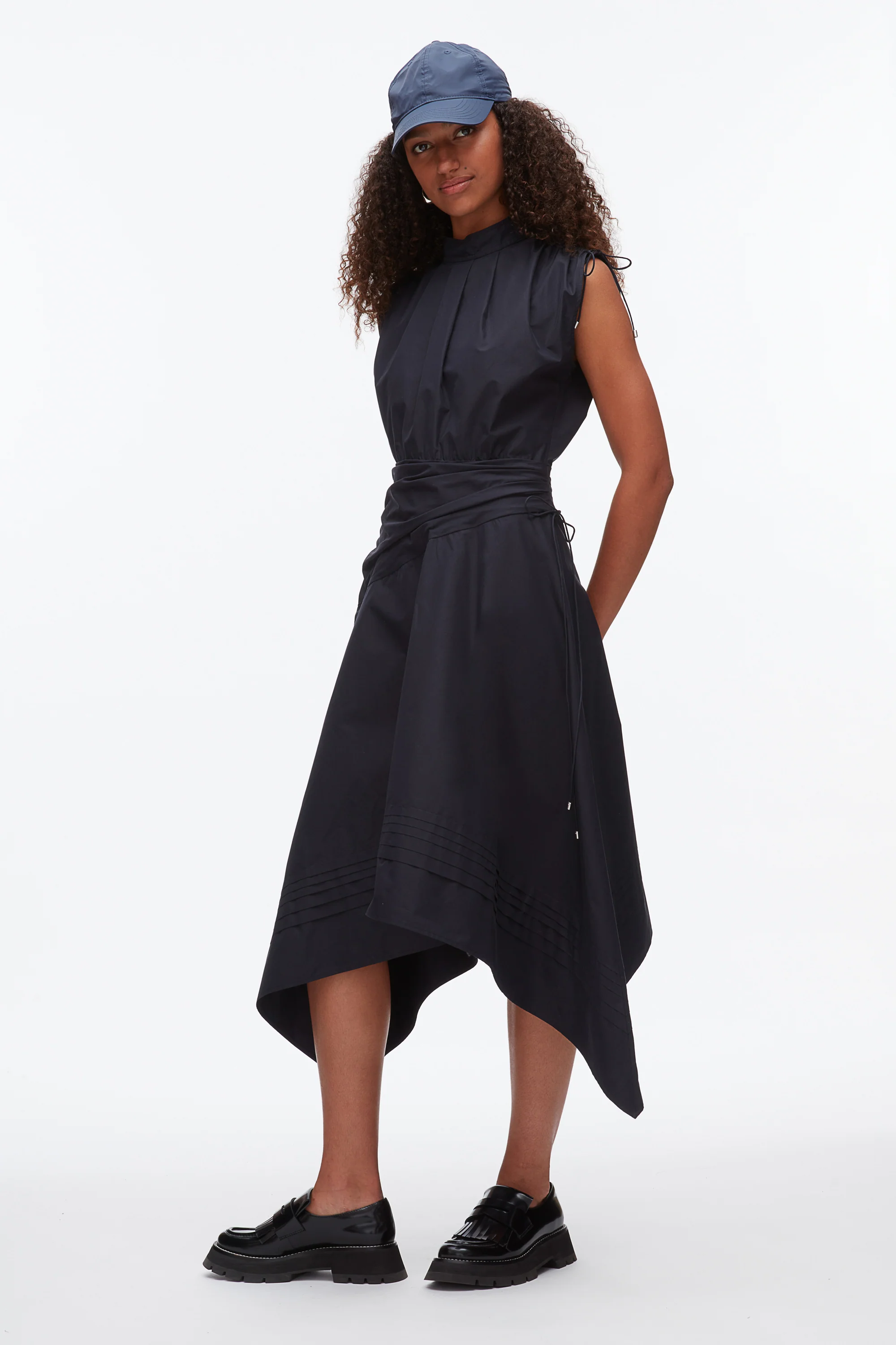 Ruched Handkerchief Dress - Image 13