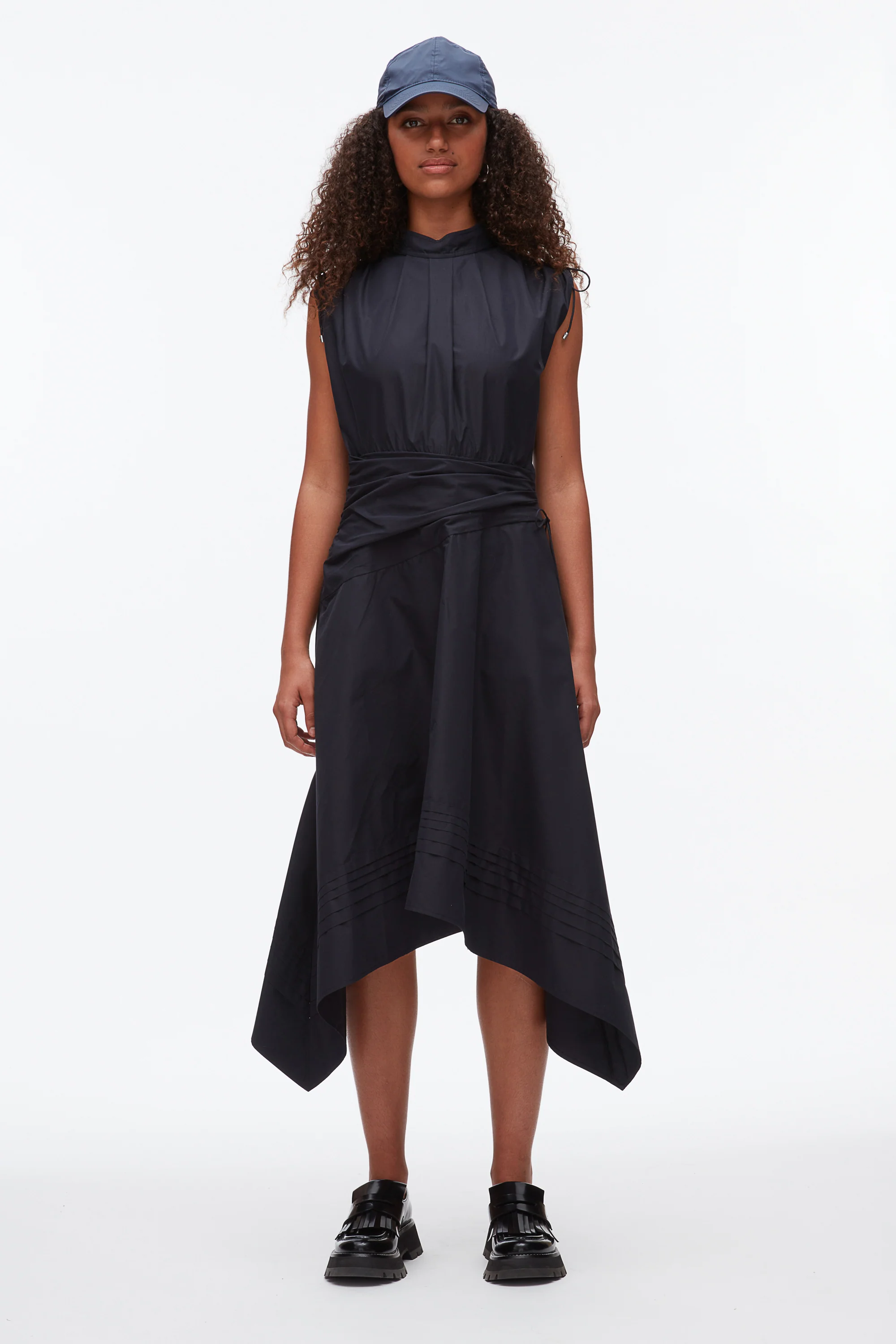 Ruched Handkerchief Dress - Image 14