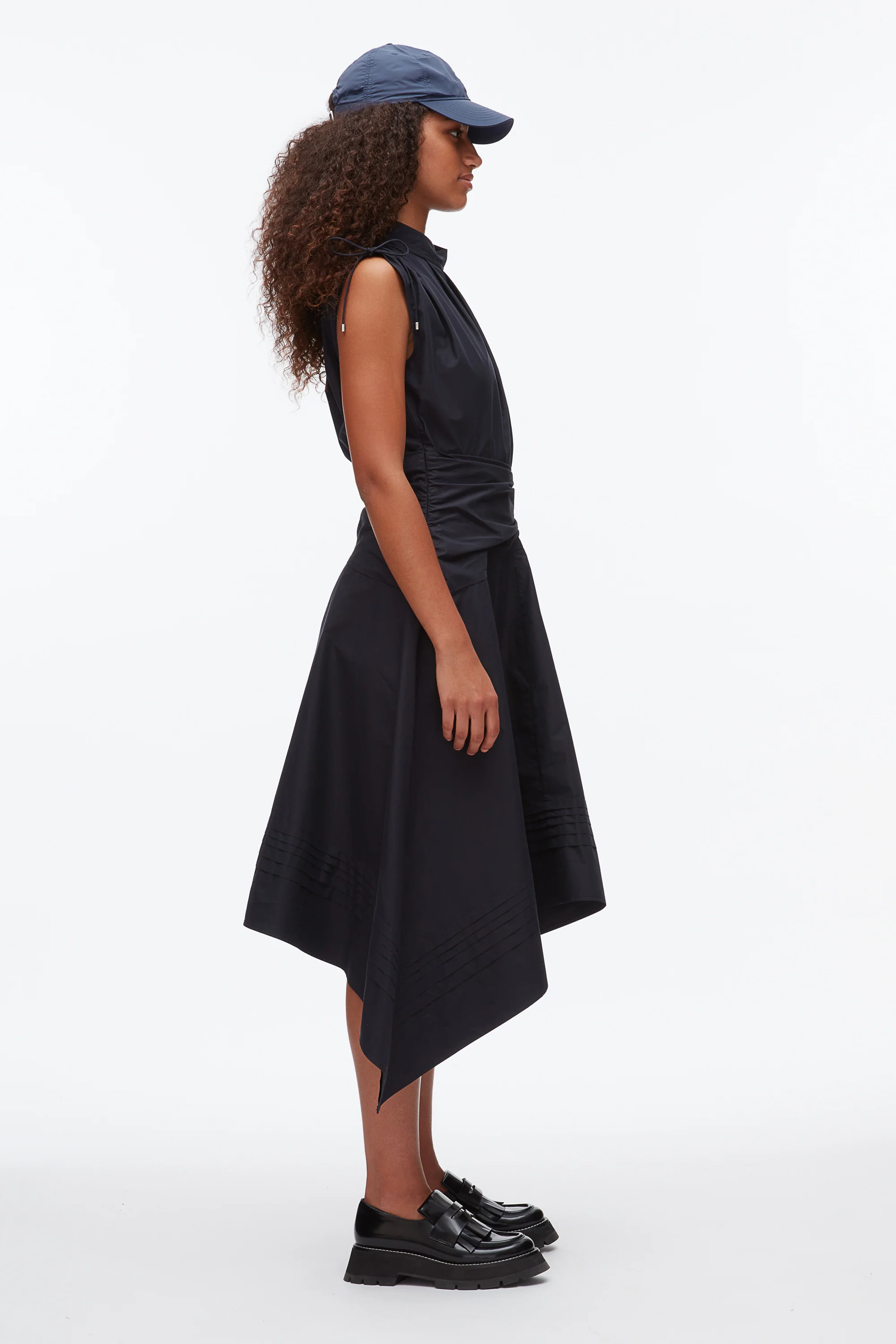 Ruched Handkerchief Dress - Image 15