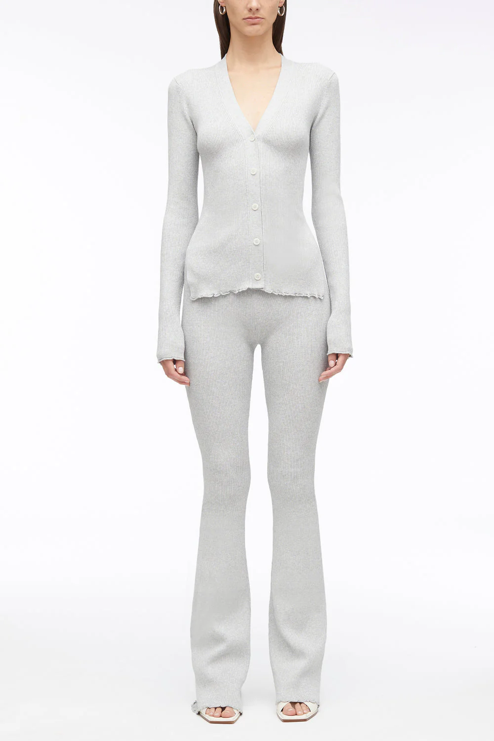 Long Sleeve Wool Cardigan
