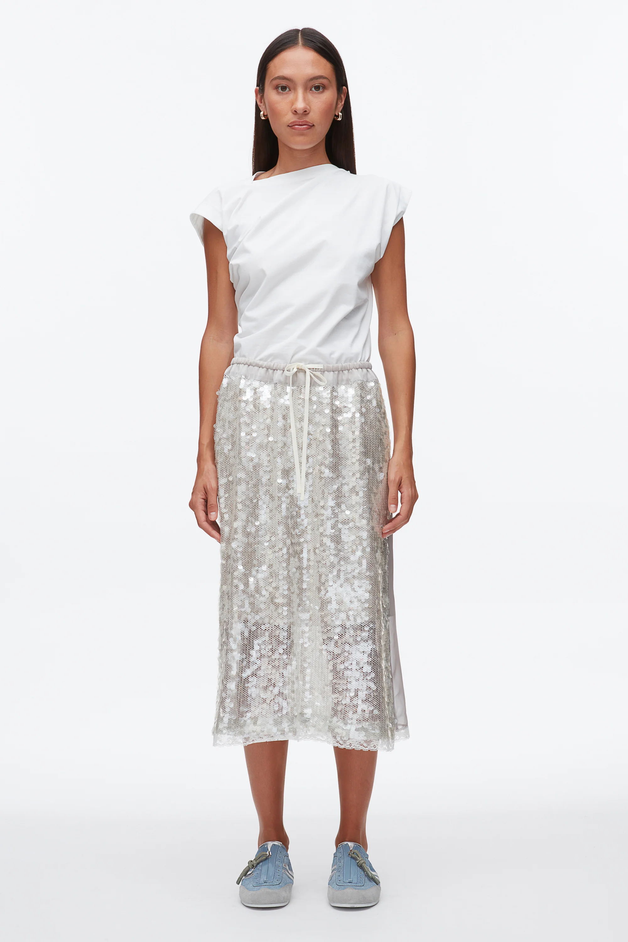 Sequin Midi Skirt - Image 2