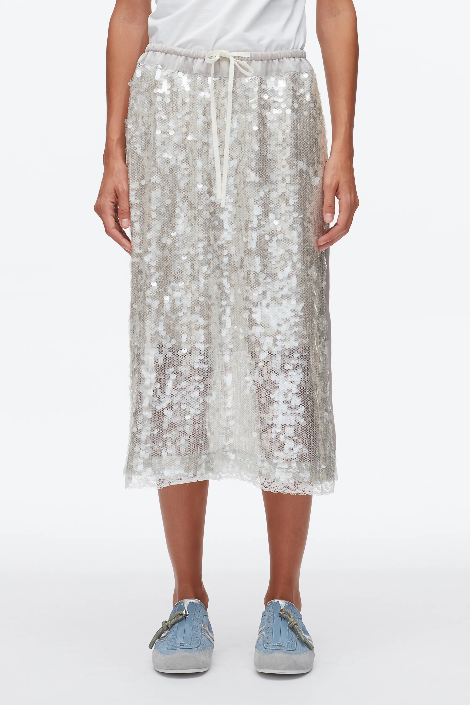 Sequin Midi Skirt - Image 3