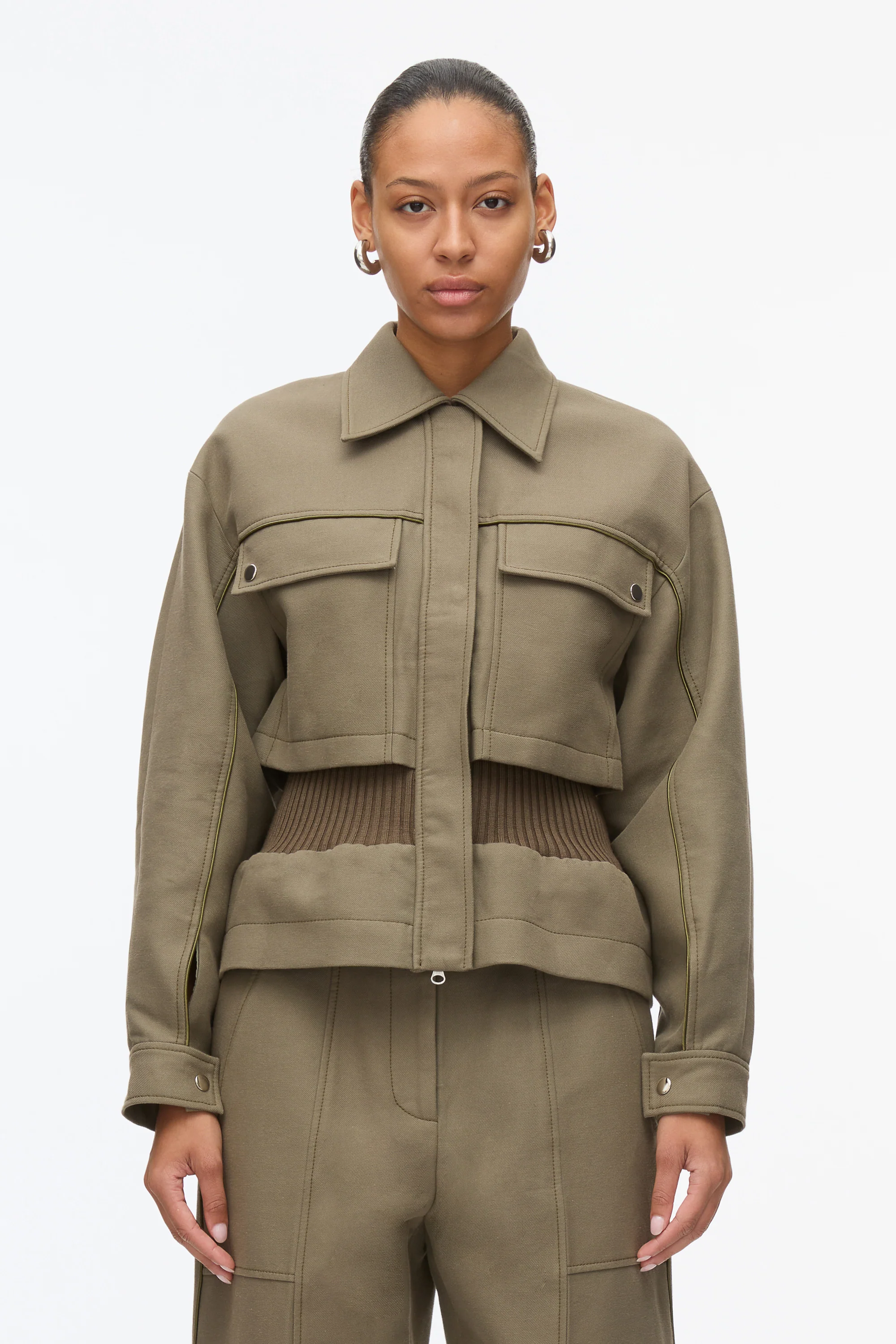 Sergeant Peplum Jacket - Image 3