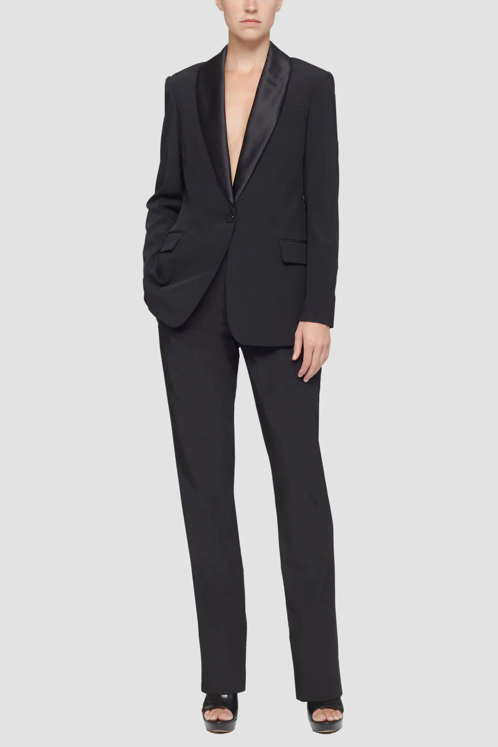 Shawl Lapel Blazer