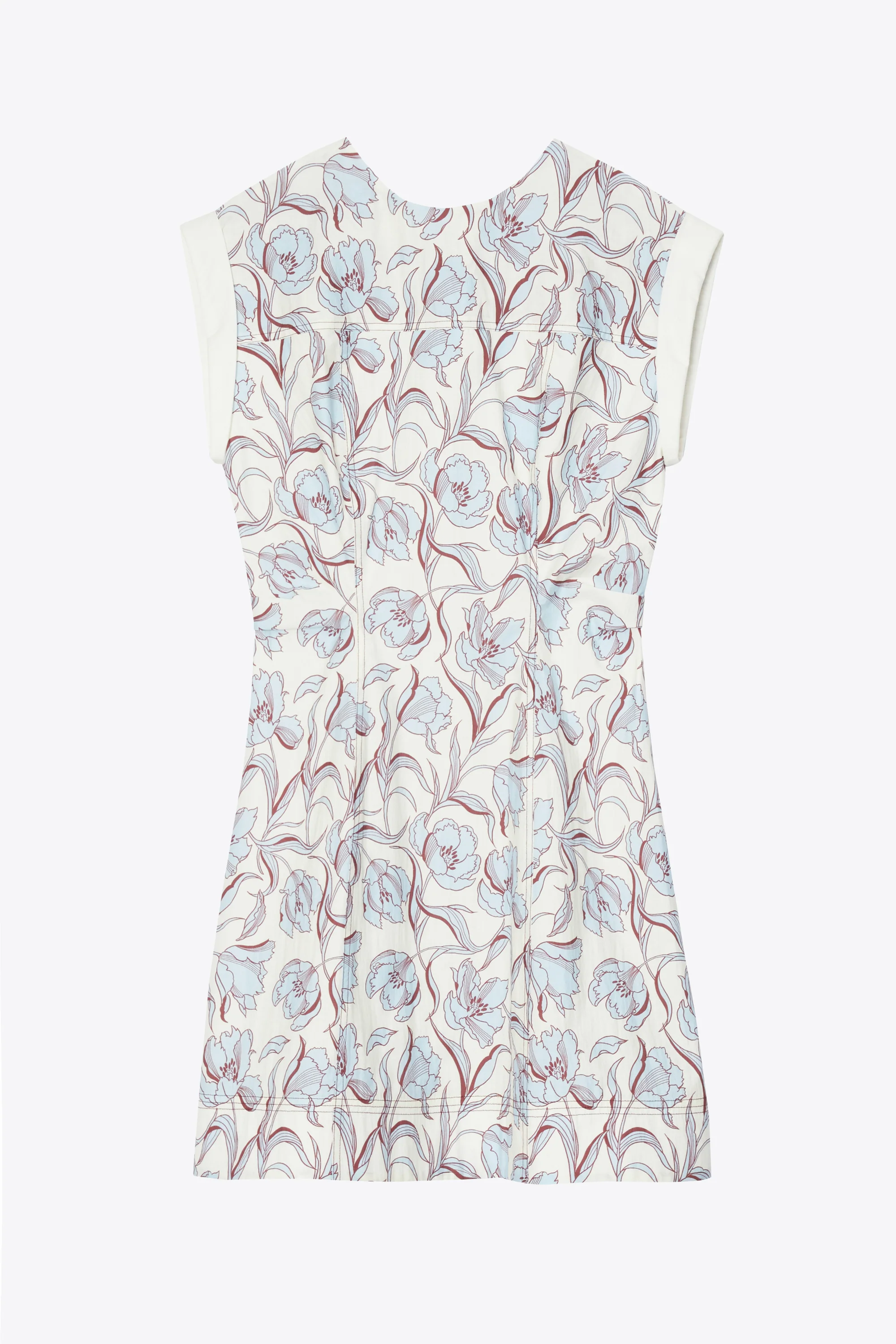 Short Sleeve Floral Mini Dress - Image 15