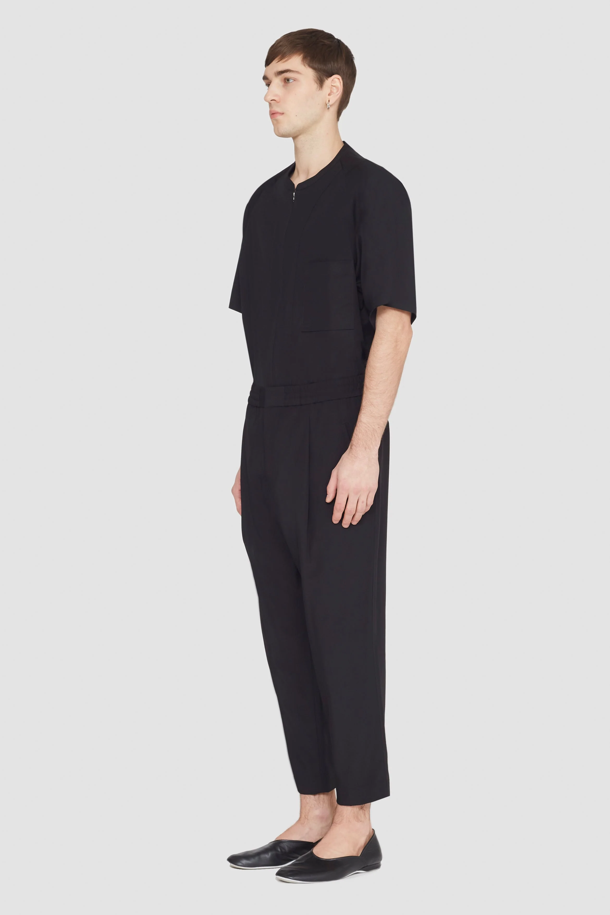Drawstring Tapered Trouser - Image 3