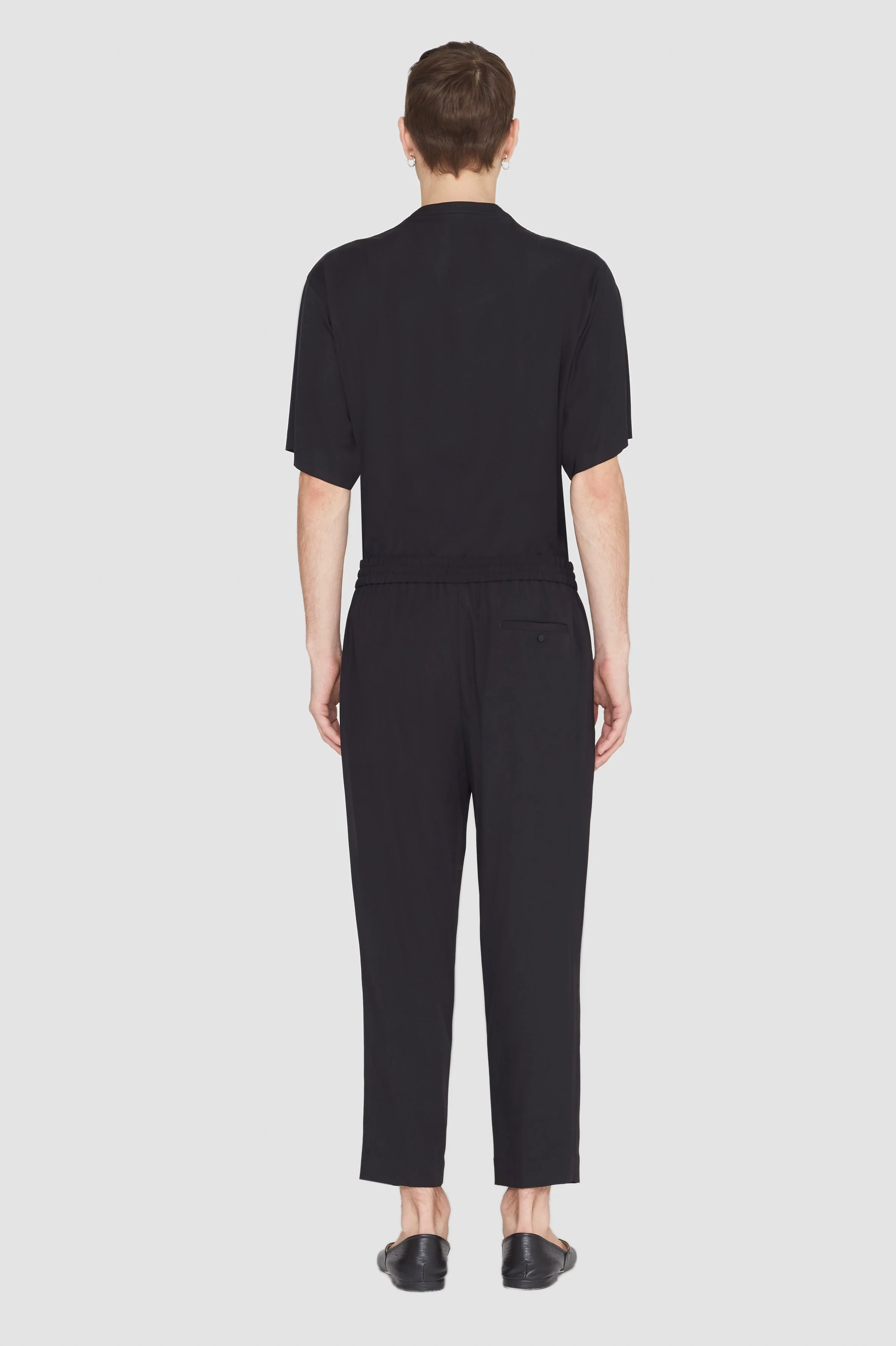 Drawstring Tapered Trouser - Image 4