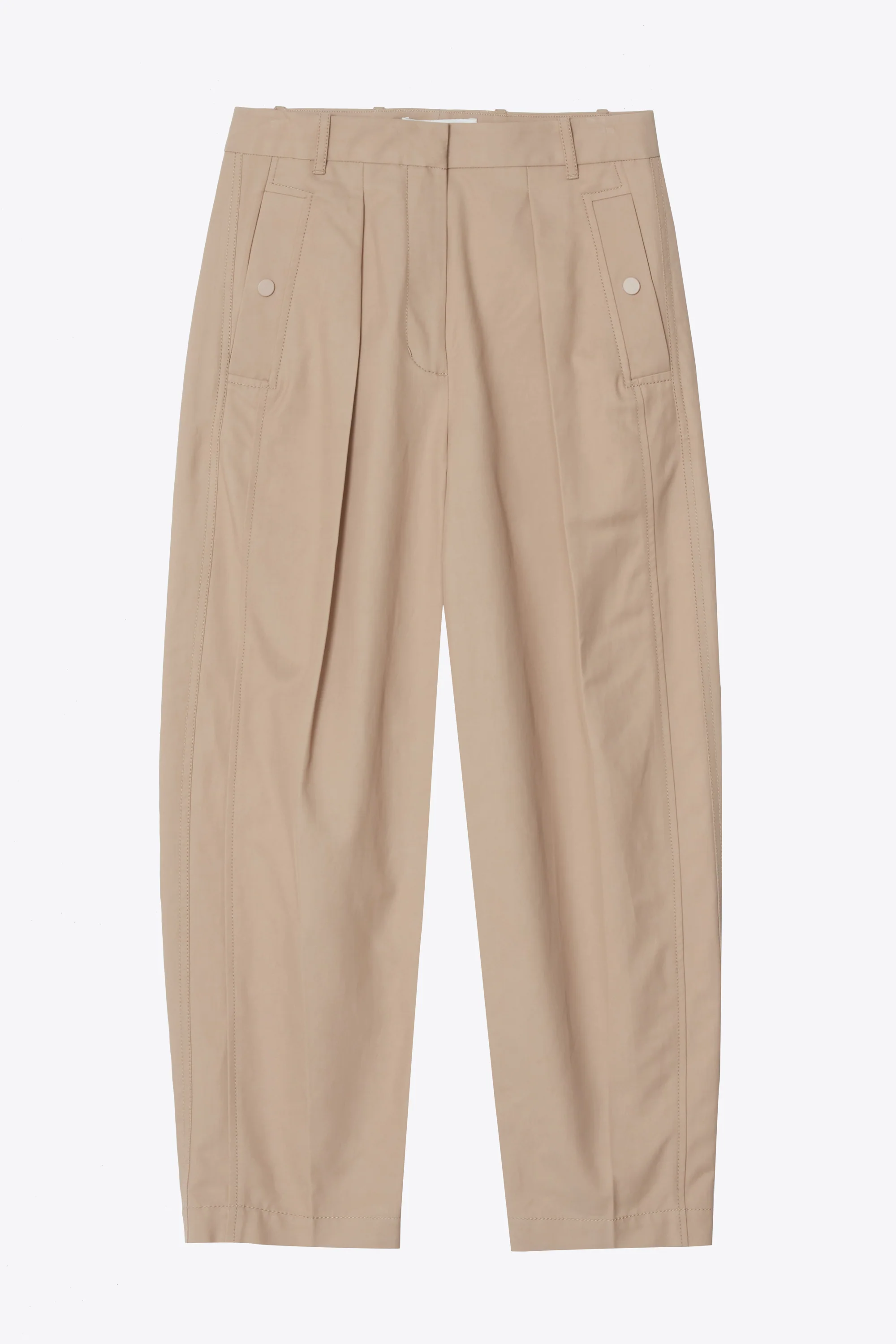 Single Pleat Tapered Utility Pant